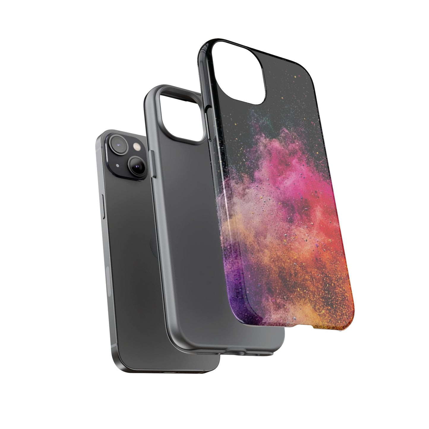 Colorful Space Pattern Phone Case - Tough Cases for Trendy Protection