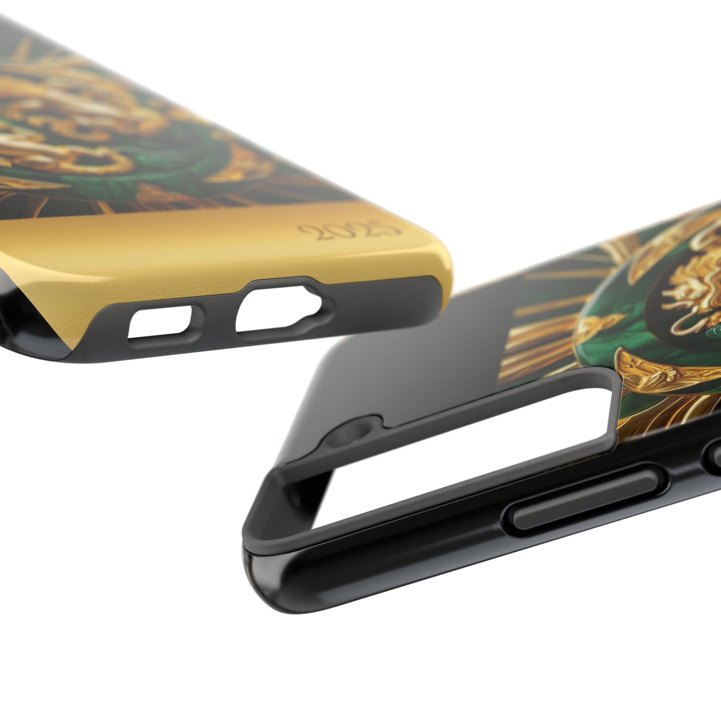 Luxurious Zodiac Phone Case, Tough Phone Cover, 2025 Design, Fierce Animal Motif, Unique Gift for Astrology Lovers