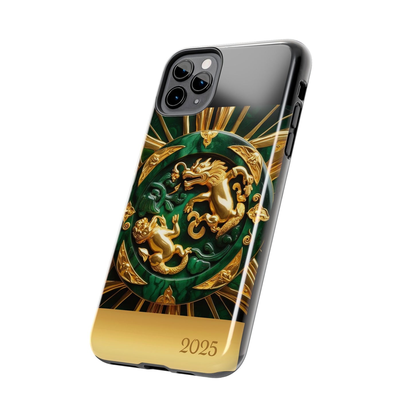 Luxurious Zodiac Phone Case, Tough Phone Cover, 2025 Design, Fierce Animal Motif, Unique Gift for Astrology Lovers