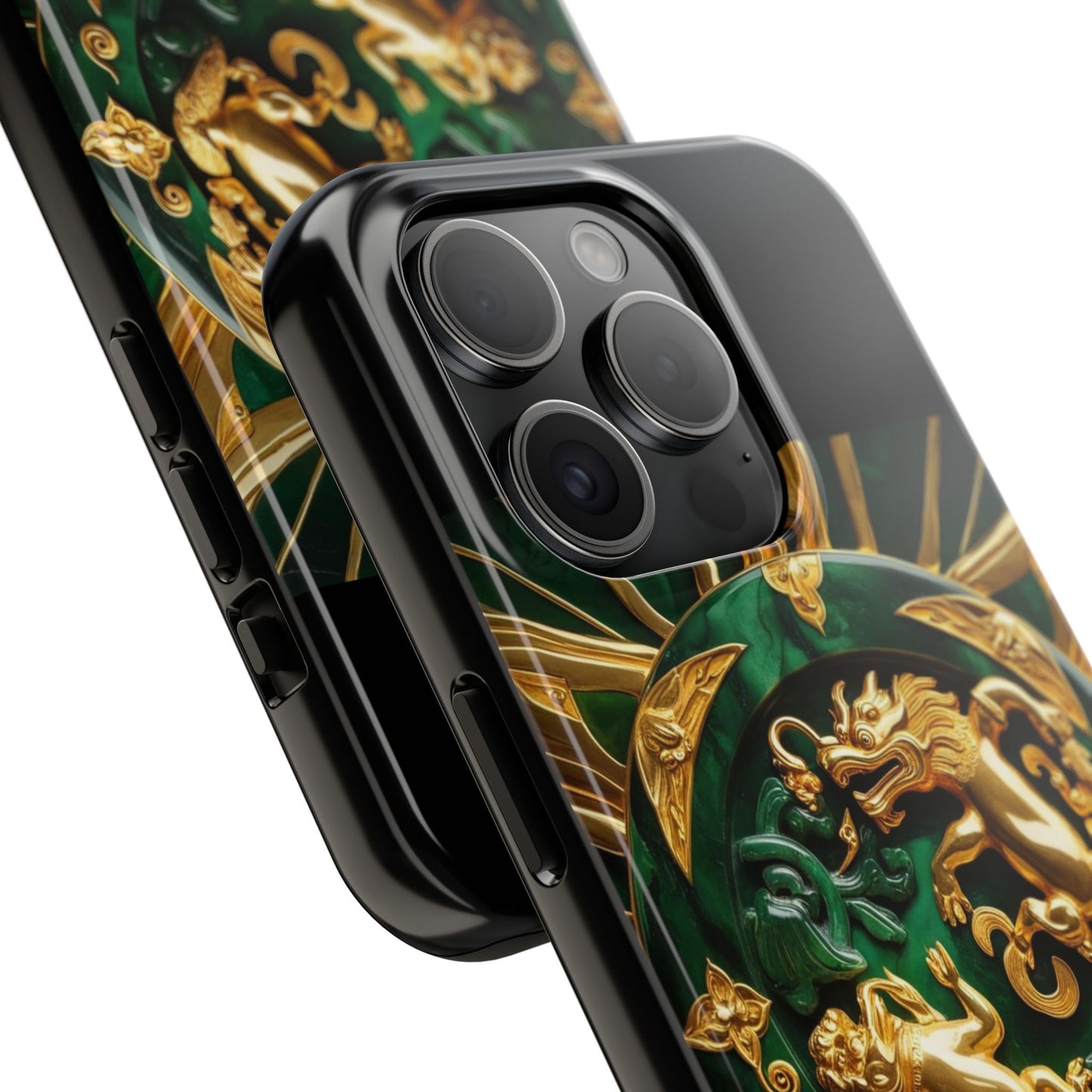 Luxurious Zodiac Phone Case, Tough Phone Cover, 2025 Design, Fierce Animal Motif, Unique Gift for Astrology Lovers