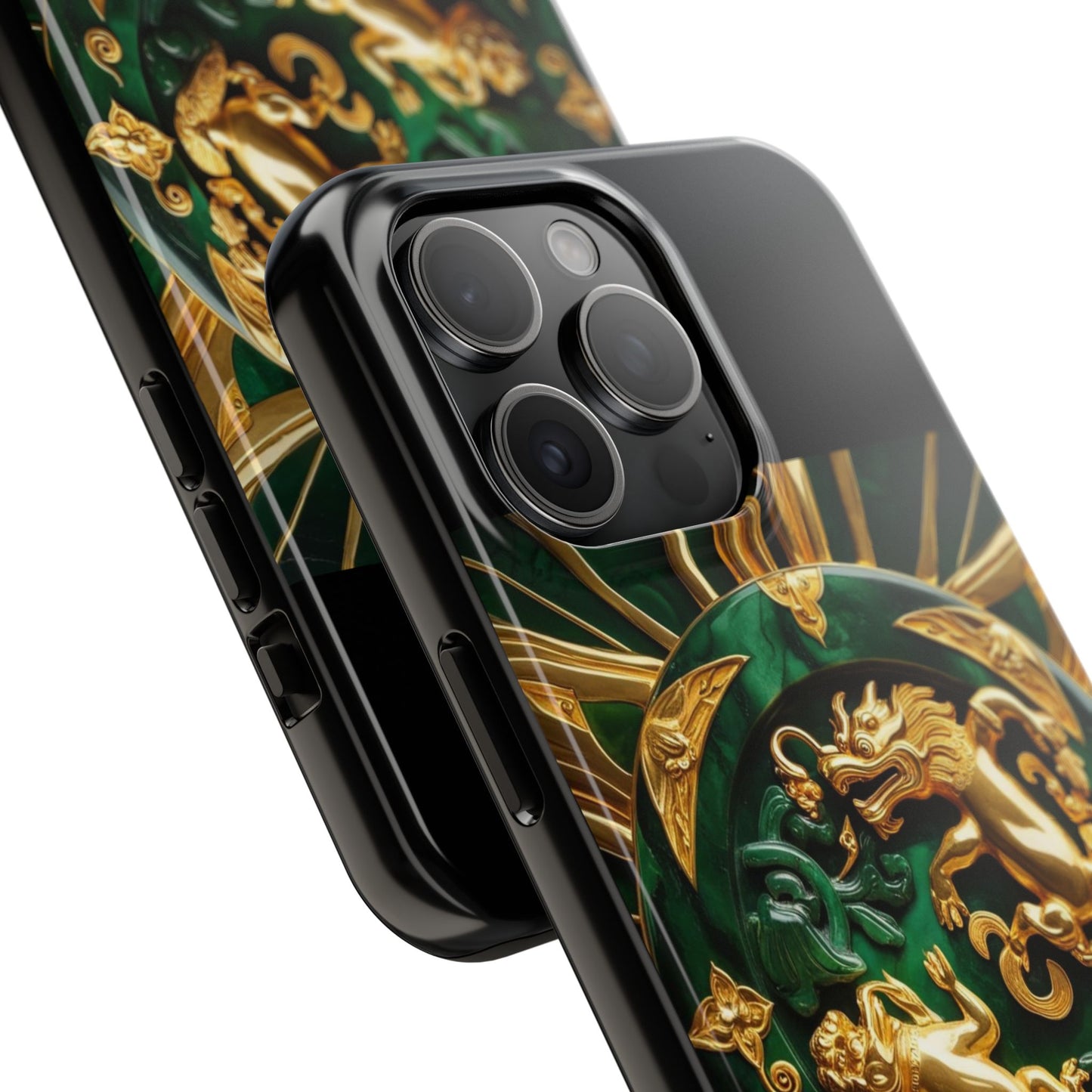 Luxurious Zodiac Phone Case, Tough Phone Cover, 2025 Design, Fierce Animal Motif, Unique Gift for Astrology Lovers