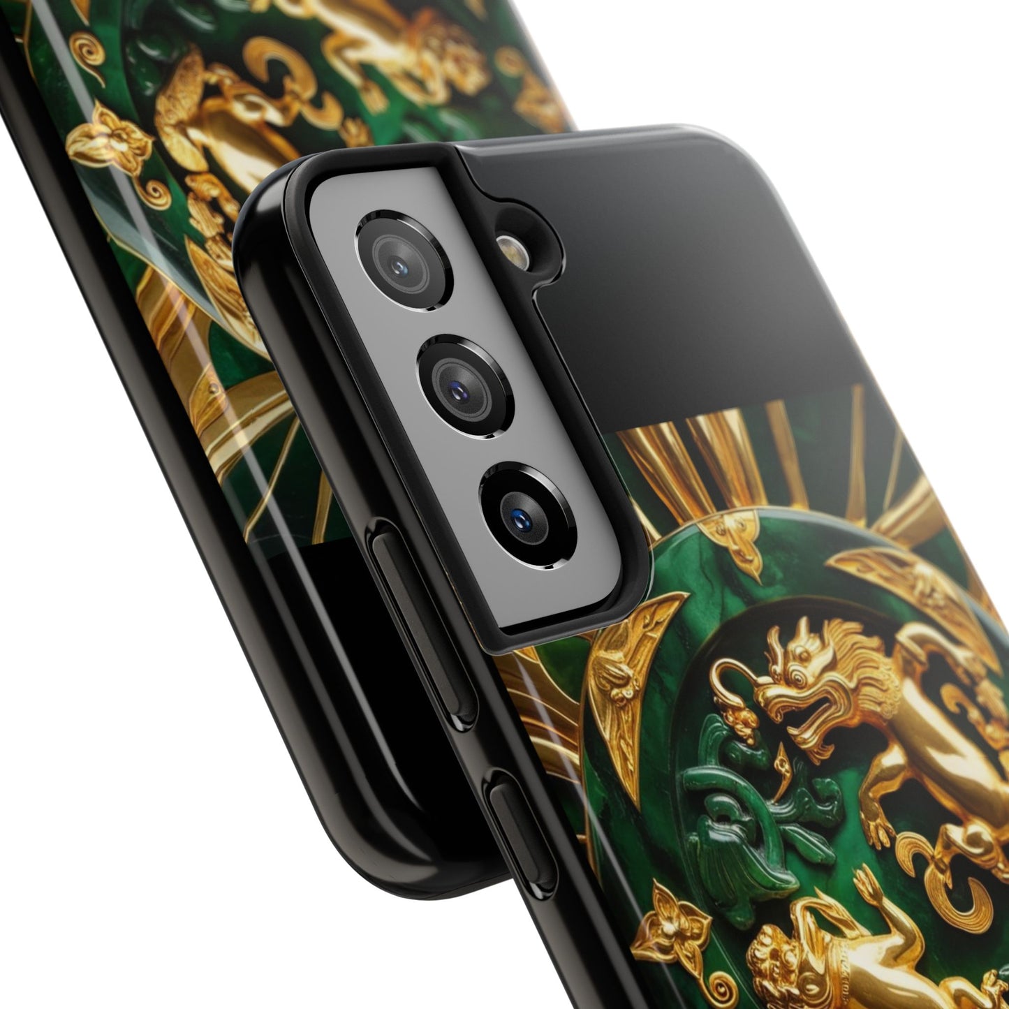 Luxurious Zodiac Phone Case, Tough Phone Cover, 2025 Design, Fierce Animal Motif, Unique Gift for Astrology Lovers