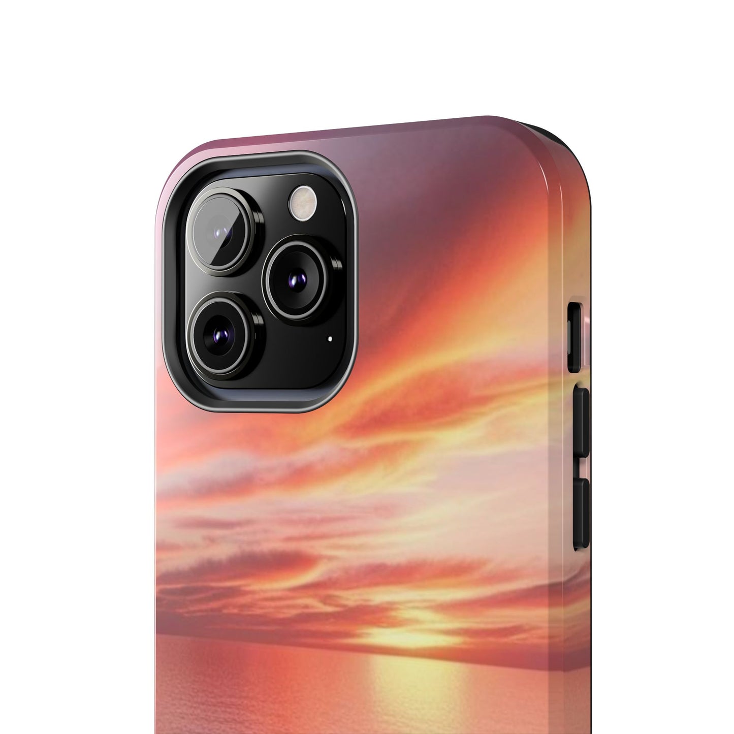 Sunset Serenity Tough Phone Cases - Durable Protection for Nature Lovers