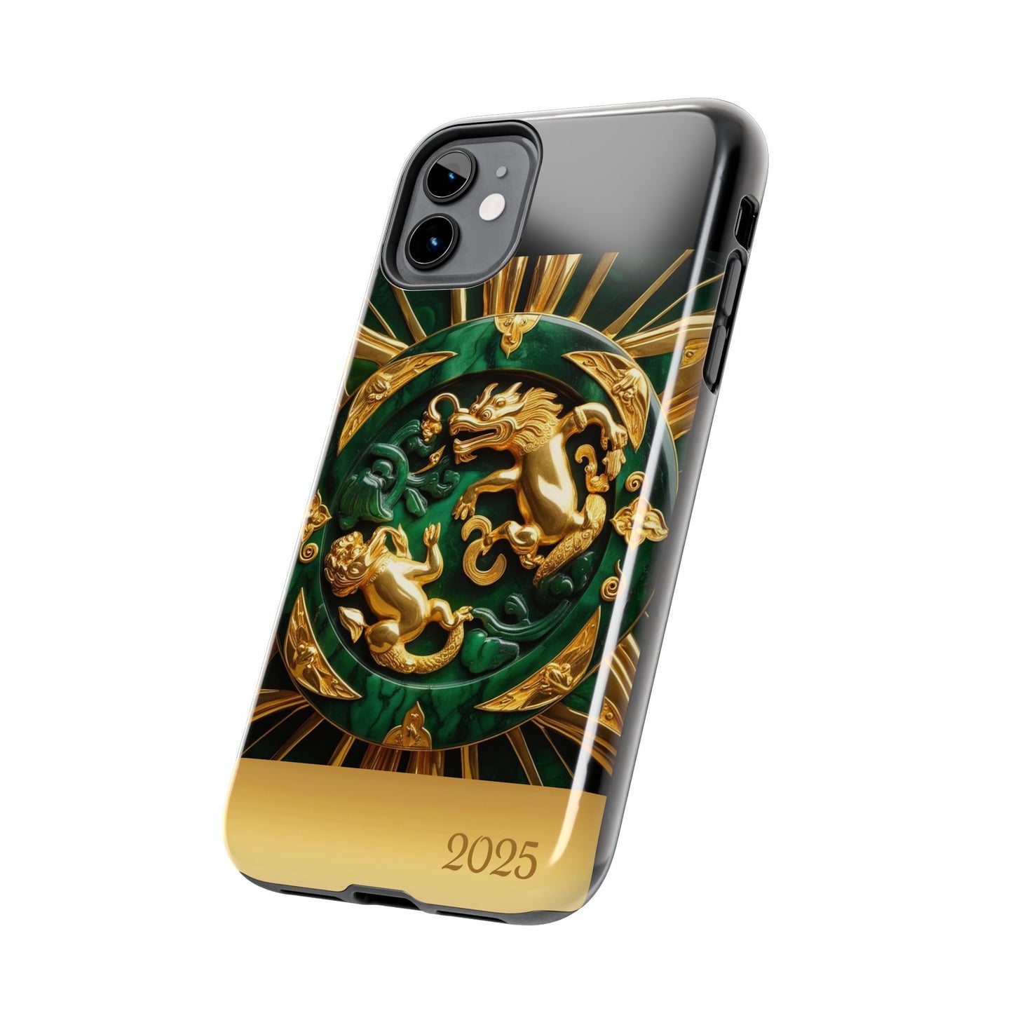 Luxurious Zodiac Phone Case, Tough Phone Cover, 2025 Design, Fierce Animal Motif, Unique Gift for Astrology Lovers