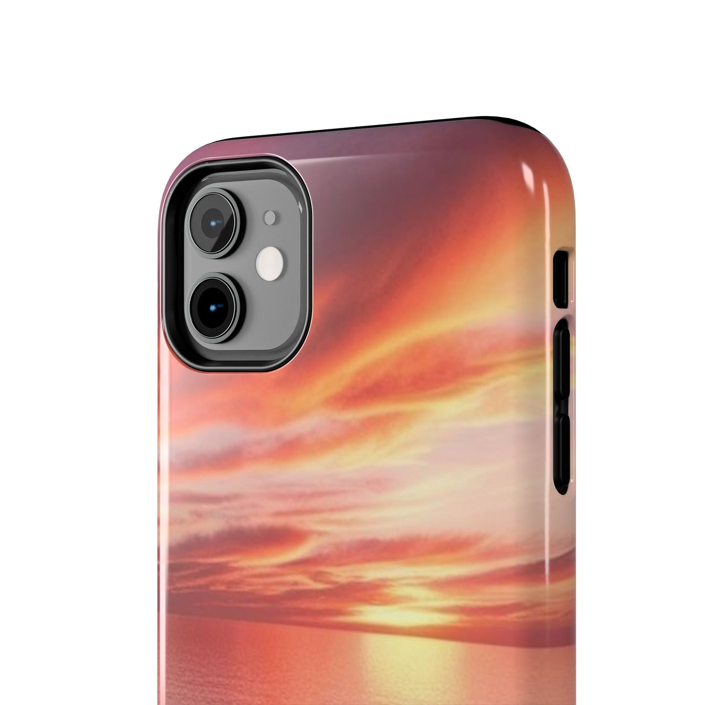 Sunset Serenity Tough Phone Cases - Durable Protection for Nature Lovers