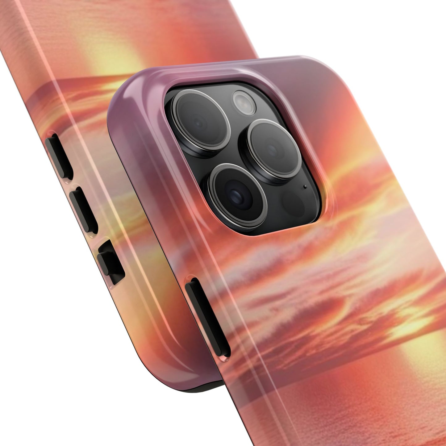 Sunset Serenity Tough Phone Cases - Durable Protection for Nature Lovers