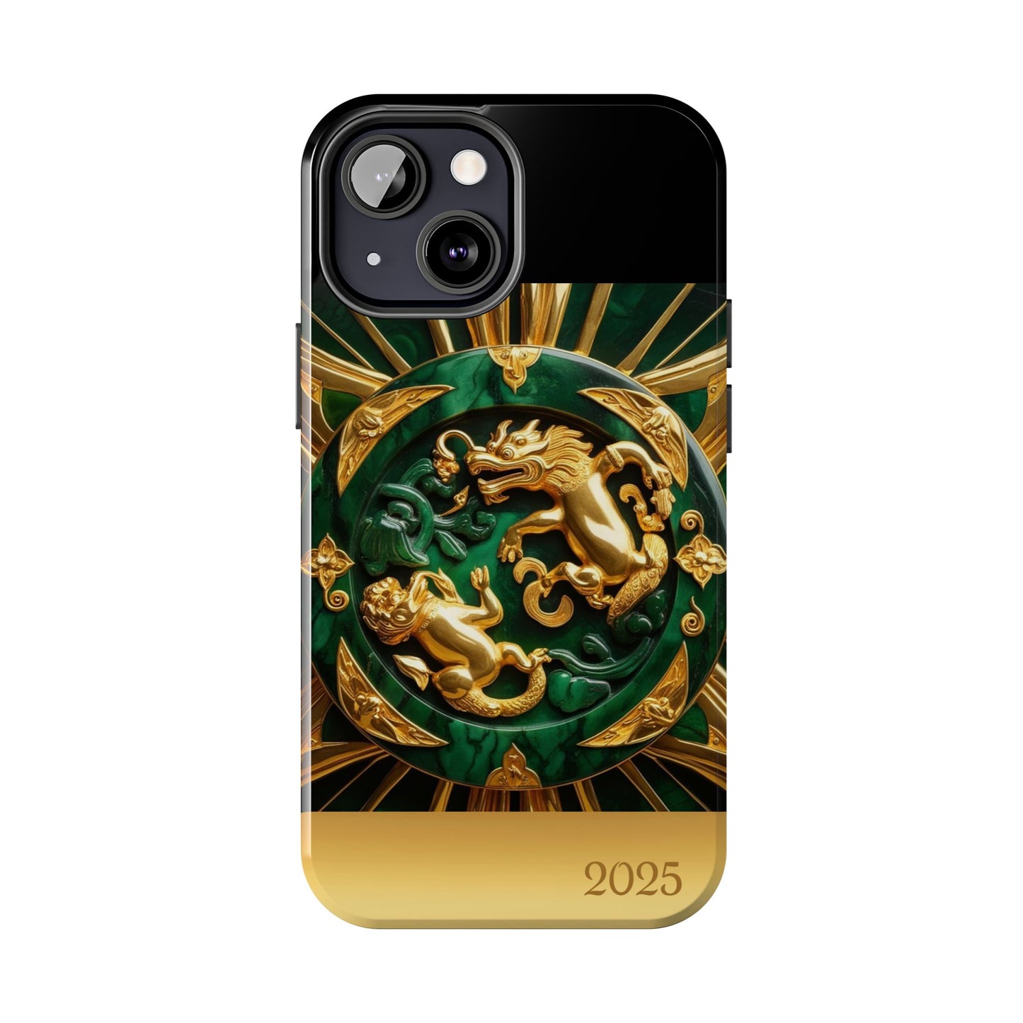 Luxurious Zodiac Phone Case, Tough Phone Cover, 2025 Design, Fierce Animal Motif, Unique Gift for Astrology Lovers