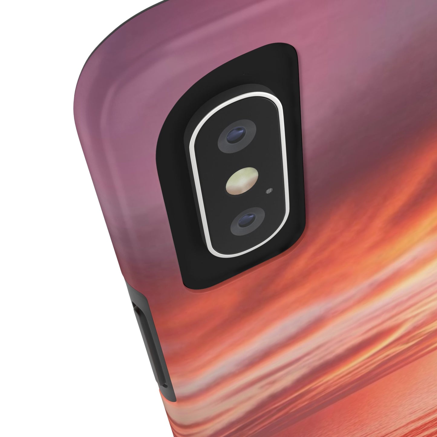Sunset Serenity Tough Phone Cases - Durable Protection for Nature Lovers