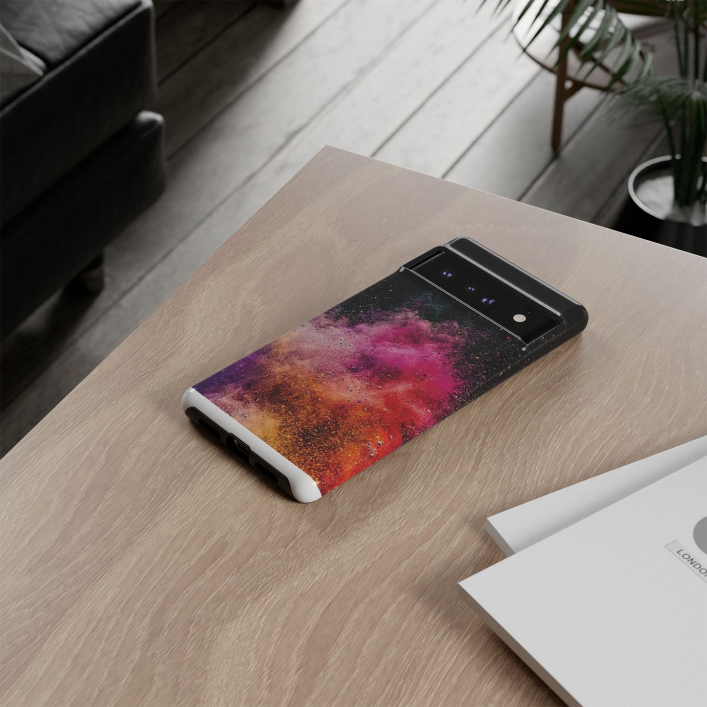 Colorful Space Pattern Phone Case - Tough Cases for Trendy Protection