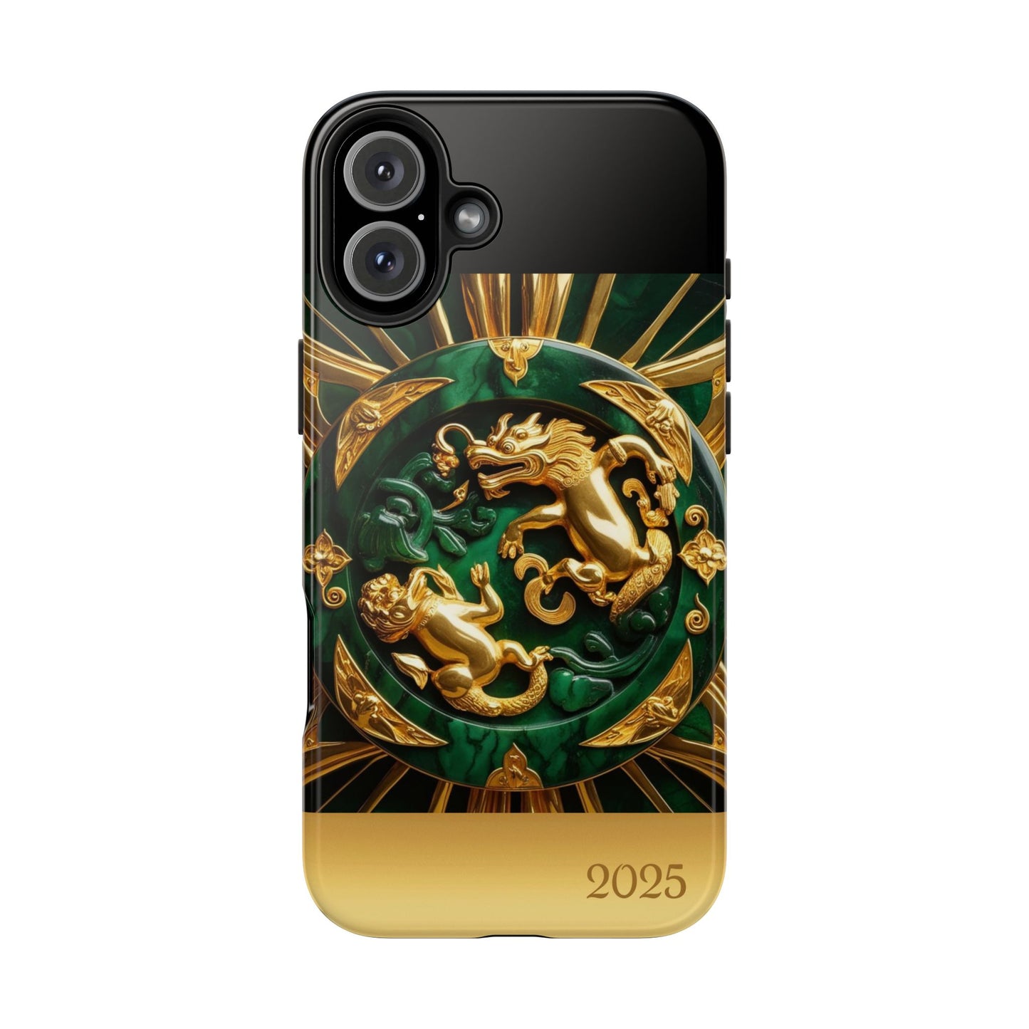 Luxurious Zodiac Phone Case, Tough Phone Cover, 2025 Design, Fierce Animal Motif, Unique Gift for Astrology Lovers