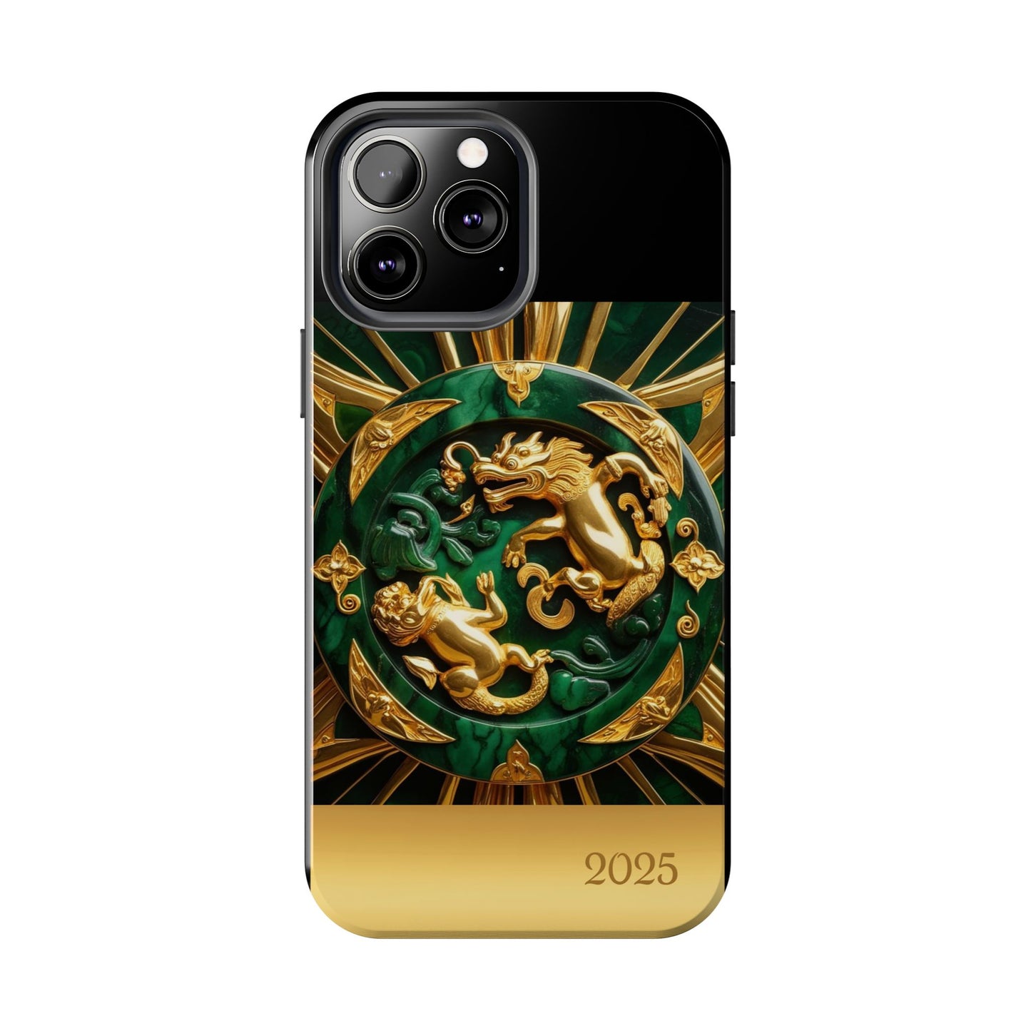 Luxurious Zodiac Phone Case, Tough Phone Cover, 2025 Design, Fierce Animal Motif, Unique Gift for Astrology Lovers