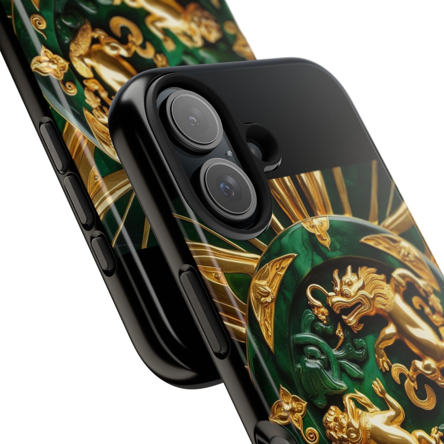 Luxurious Zodiac Phone Case, Tough Phone Cover, 2025 Design, Fierce Animal Motif, Unique Gift for Astrology Lovers