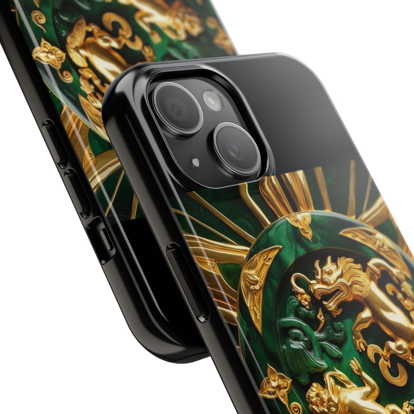Luxurious Zodiac Phone Case, Tough Phone Cover, 2025 Design, Fierce Animal Motif, Unique Gift for Astrology Lovers