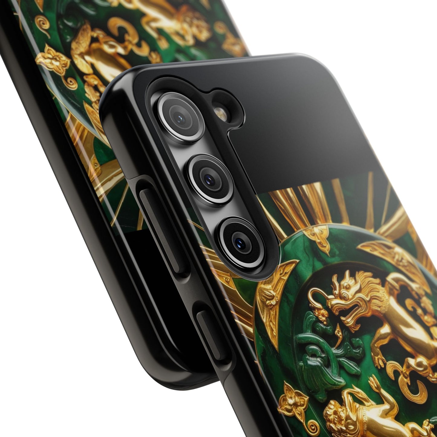 Luxurious Zodiac Phone Case, Tough Phone Cover, 2025 Design, Fierce Animal Motif, Unique Gift for Astrology Lovers