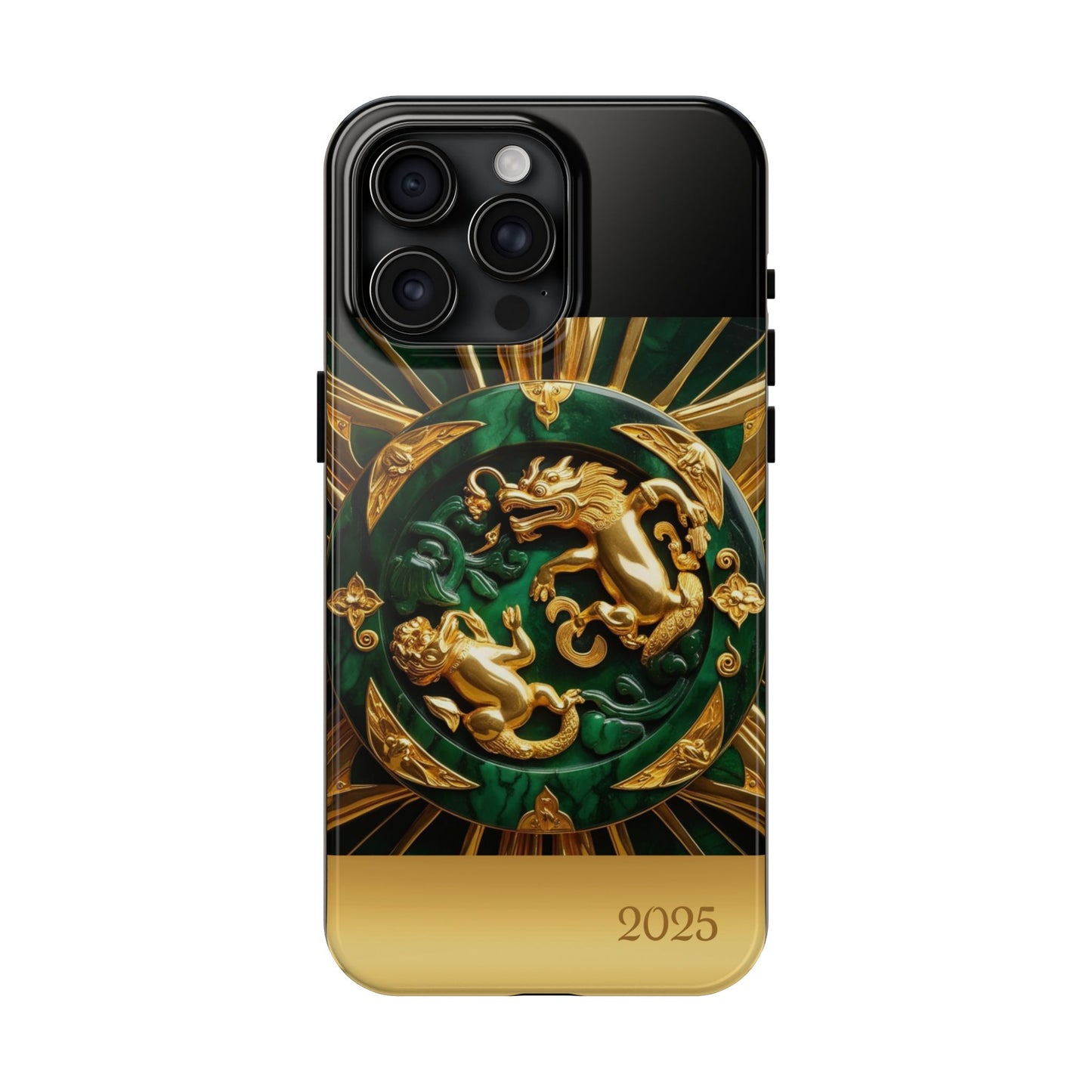 Luxurious Zodiac Phone Case, Tough Phone Cover, 2025 Design, Fierce Animal Motif, Unique Gift for Astrology Lovers
