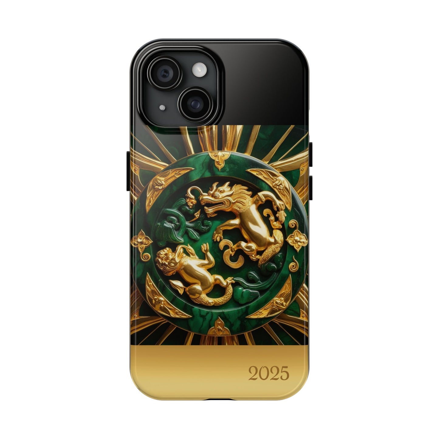 Luxurious Zodiac Phone Case, Tough Phone Cover, 2025 Design, Fierce Animal Motif, Unique Gift for Astrology Lovers