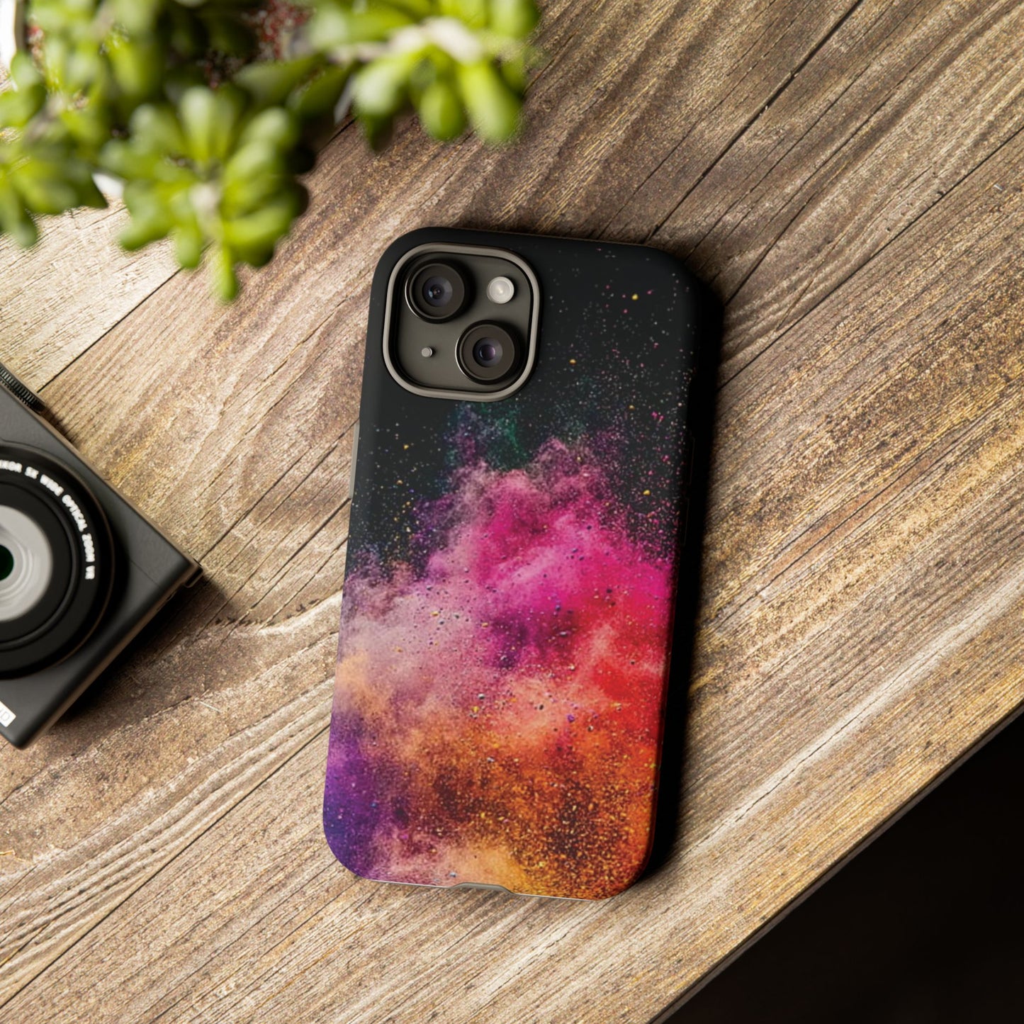 Colorful Space Pattern Phone Case - Tough Cases for Trendy Protection
