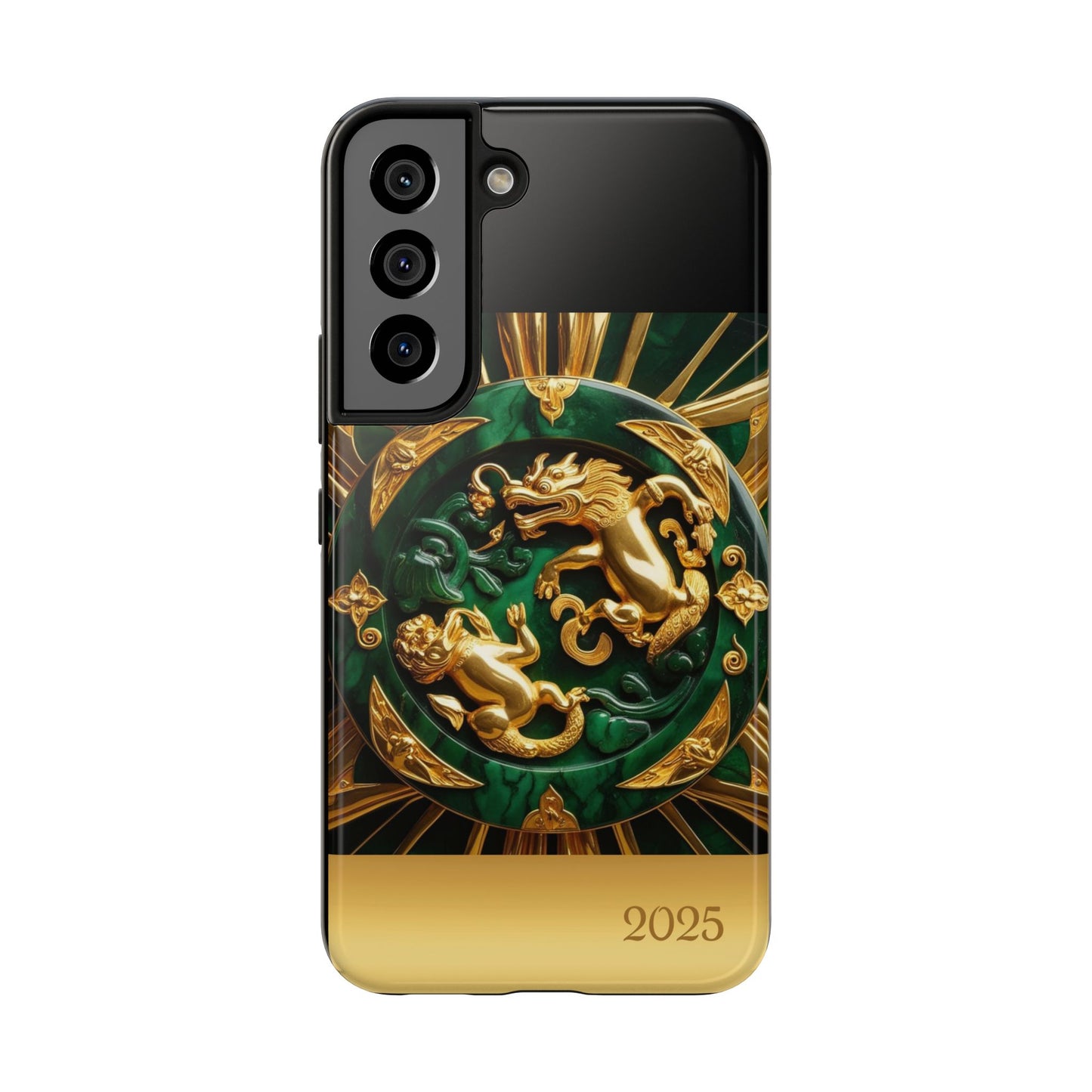 Luxurious Zodiac Phone Case, Tough Phone Cover, 2025 Design, Fierce Animal Motif, Unique Gift for Astrology Lovers