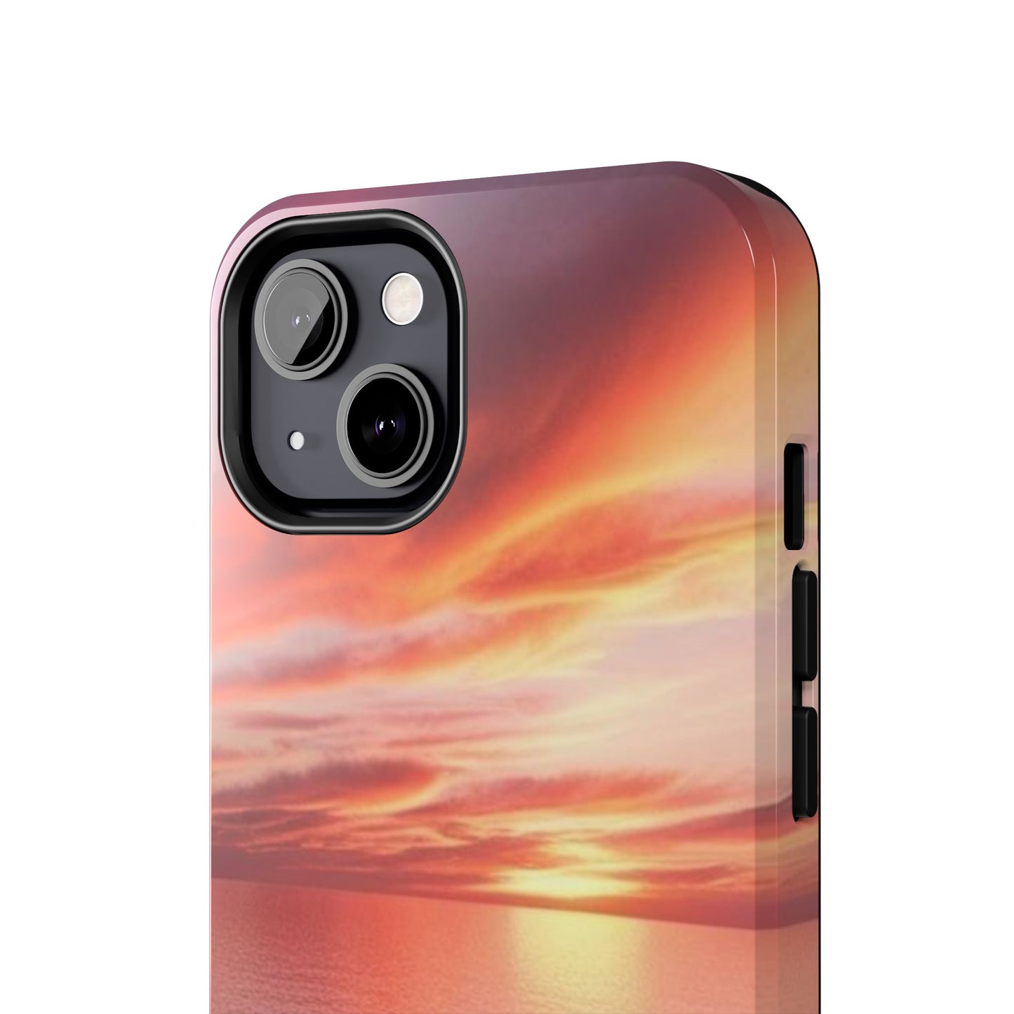 Sunset Serenity Tough Phone Cases - Durable Protection for Nature Lovers