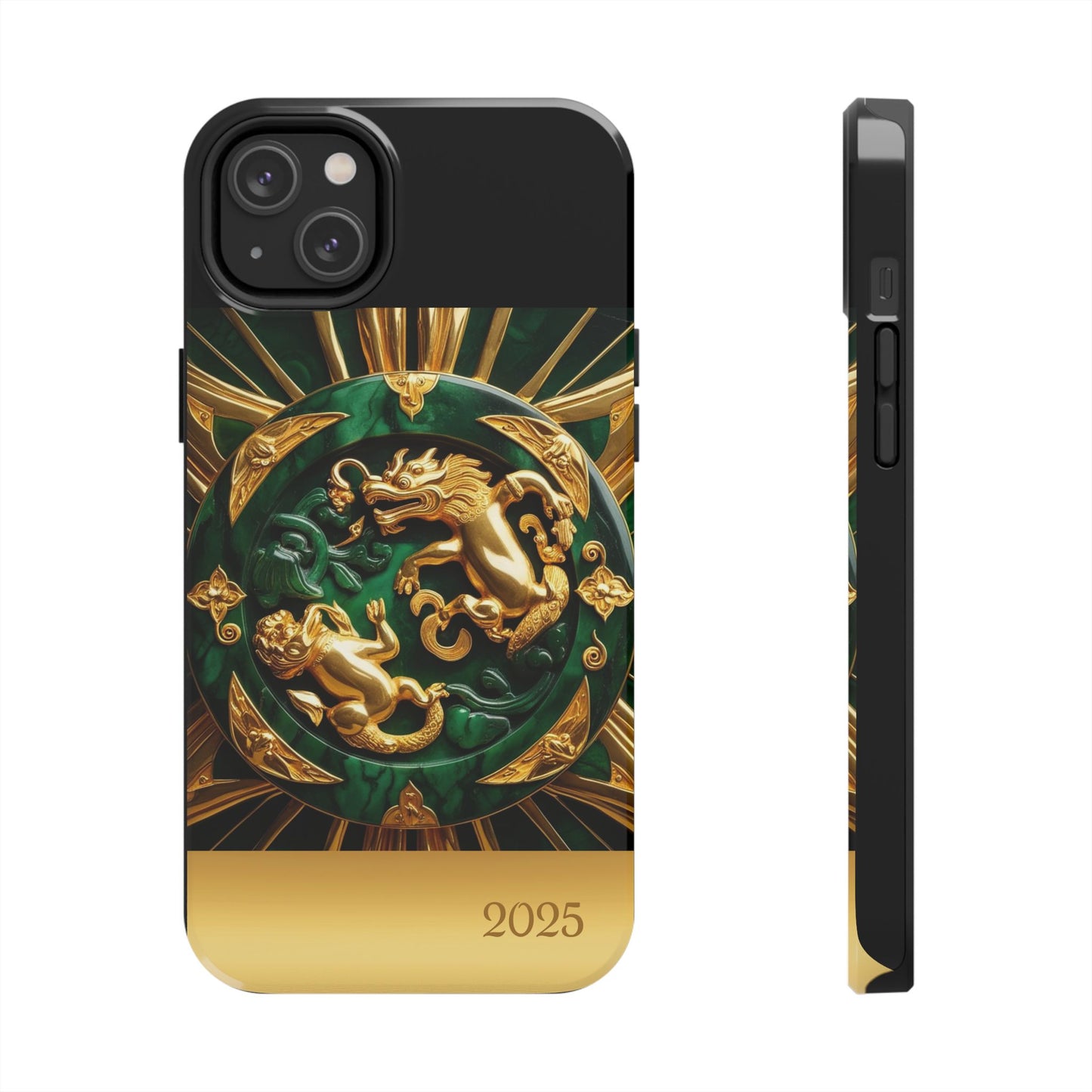 Luxurious Zodiac Phone Case, Tough Phone Cover, 2025 Design, Fierce Animal Motif, Unique Gift for Astrology Lovers