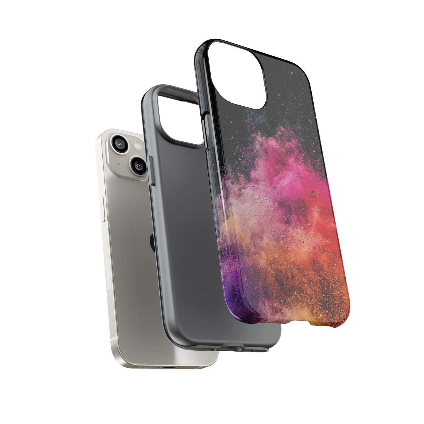 Colorful Space Pattern Phone Case - Tough Cases for Trendy Protection