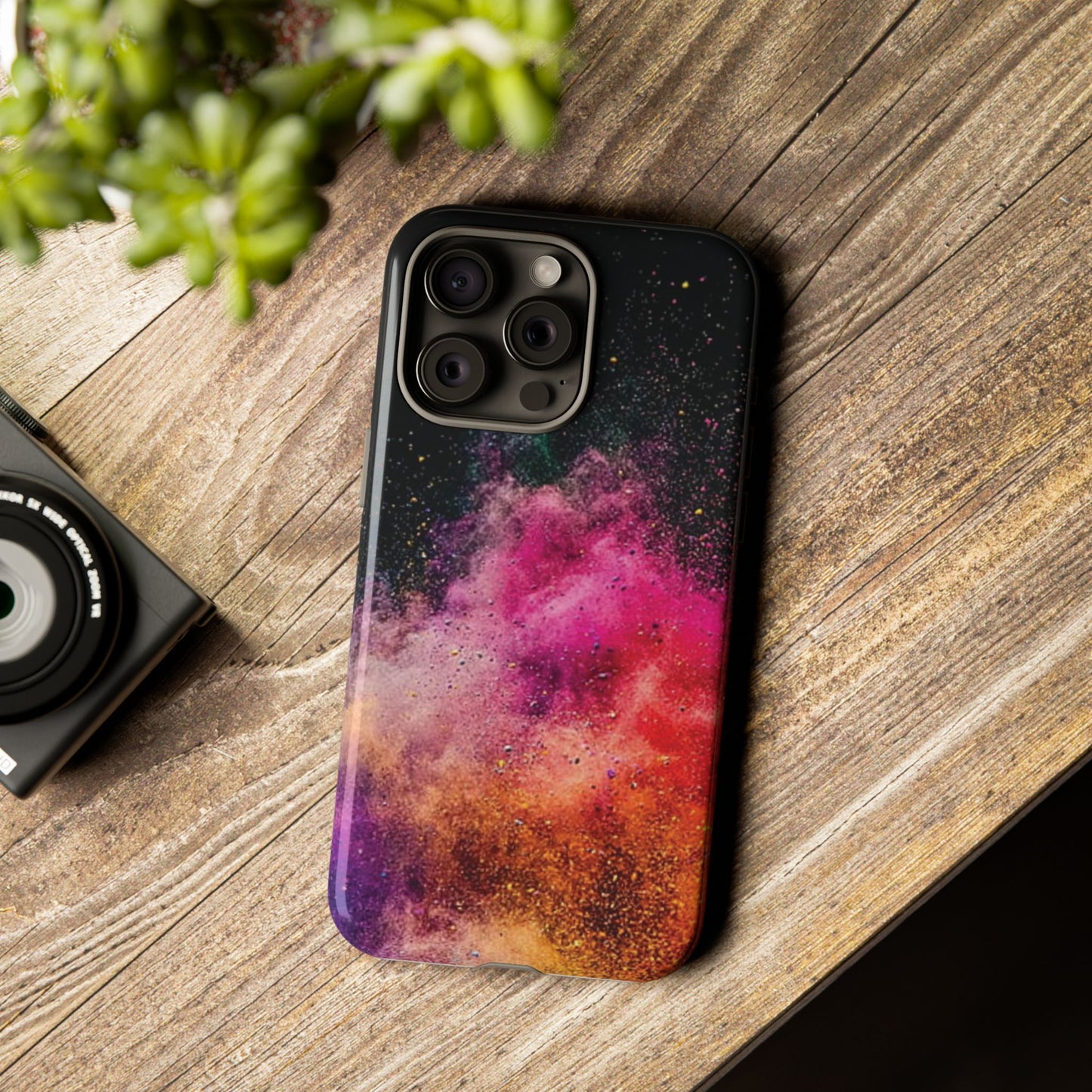Colorful Space Pattern Phone Case - Tough Cases for Trendy Protection