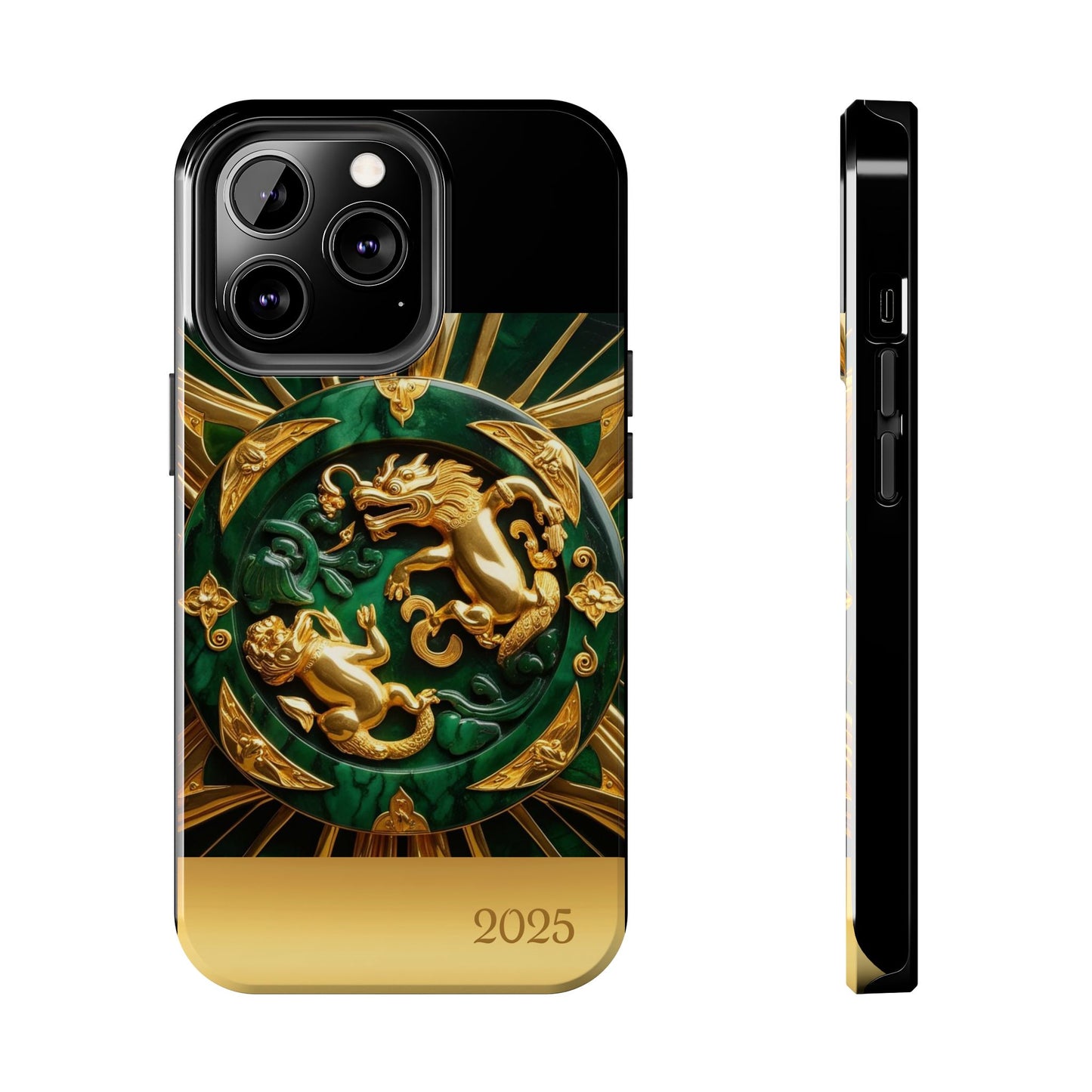 Luxurious Zodiac Phone Case, Tough Phone Cover, 2025 Design, Fierce Animal Motif, Unique Gift for Astrology Lovers
