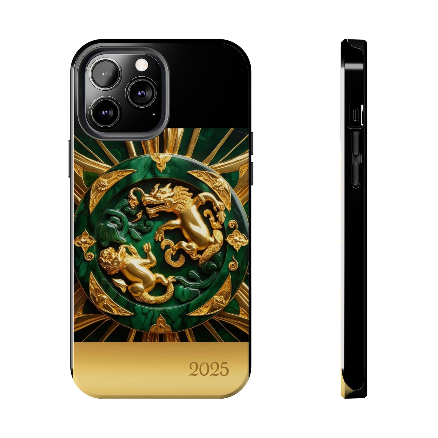 Luxurious Zodiac Phone Case, Tough Phone Cover, 2025 Design, Fierce Animal Motif, Unique Gift for Astrology Lovers