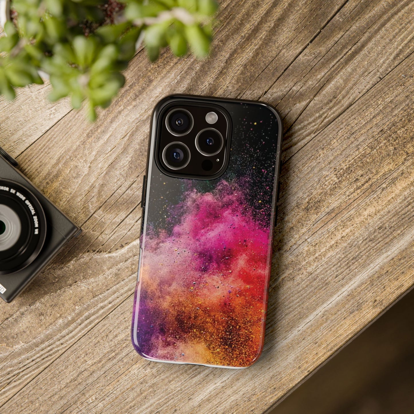 Colorful Space Pattern Phone Case - Tough Cases for Trendy Protection