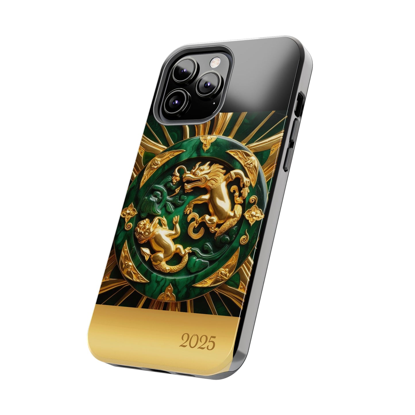 Luxurious Zodiac Phone Case, Tough Phone Cover, 2025 Design, Fierce Animal Motif, Unique Gift for Astrology Lovers