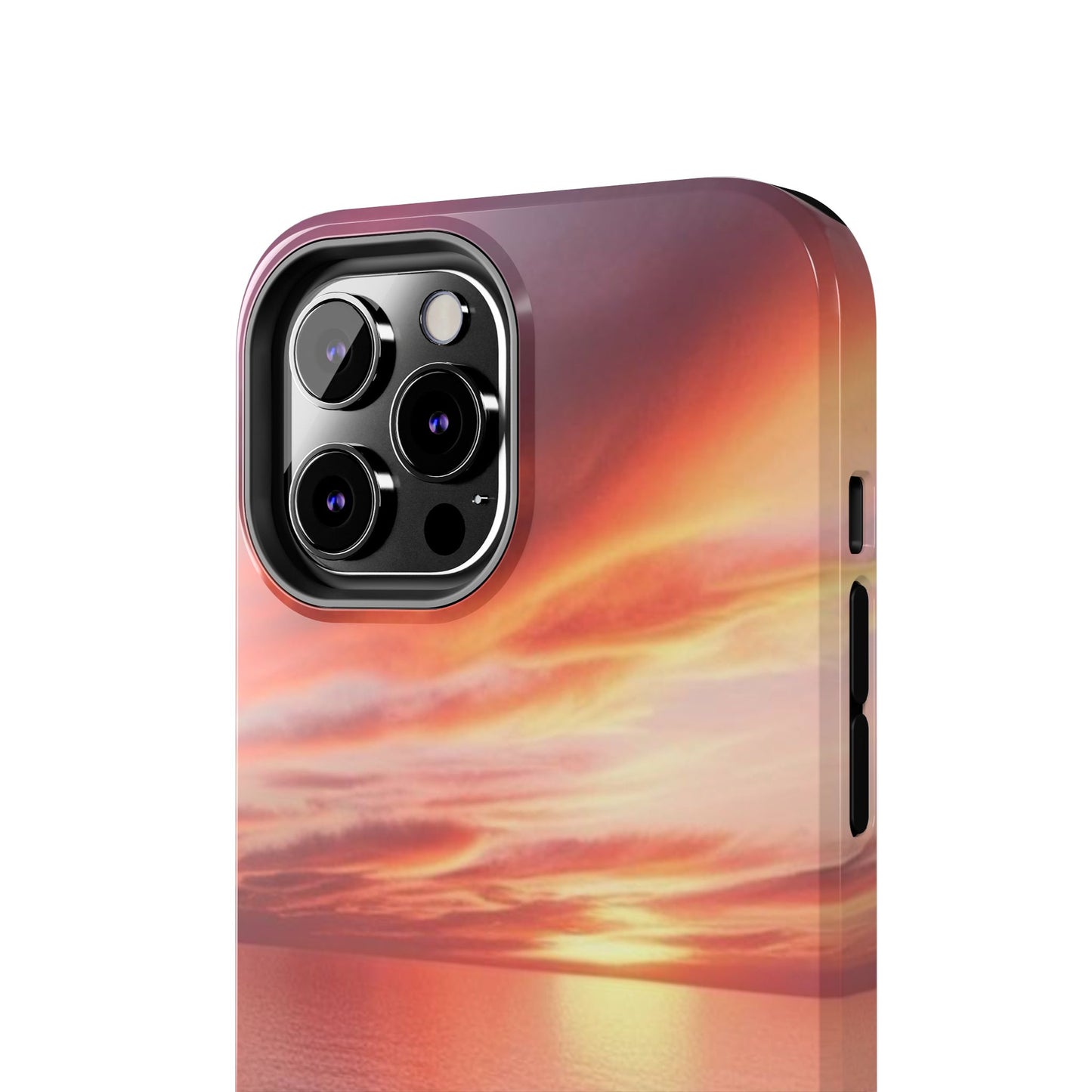 Sunset Serenity Tough Phone Cases - Durable Protection for Nature Lovers