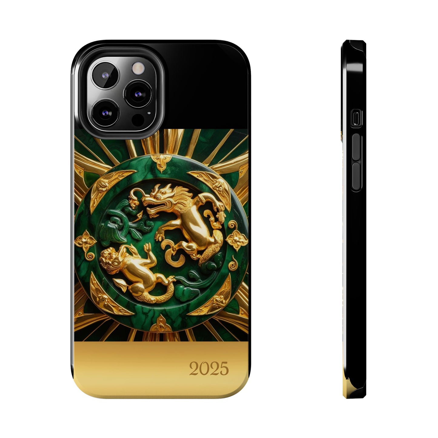 Luxurious Zodiac Phone Case, Tough Phone Cover, 2025 Design, Fierce Animal Motif, Unique Gift for Astrology Lovers
