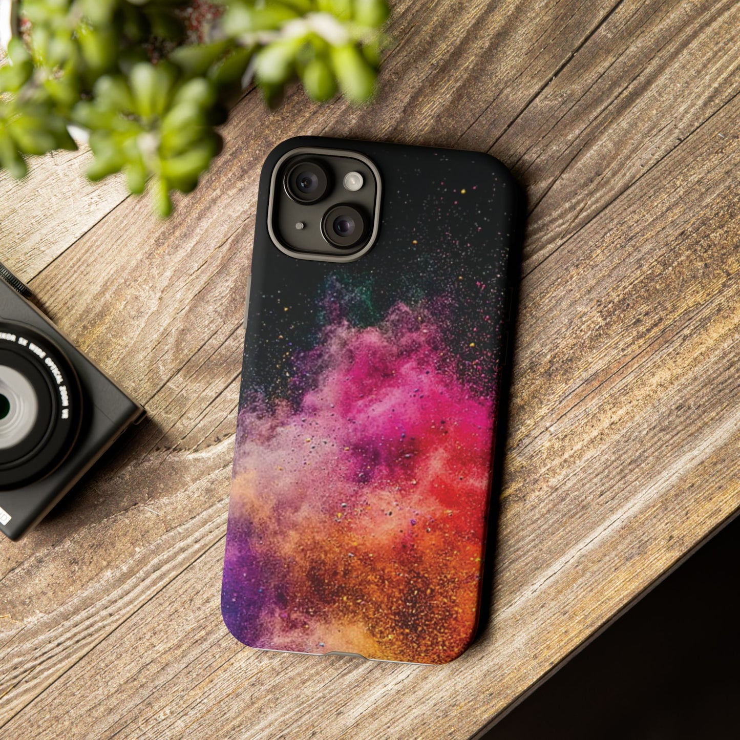 Colorful Space Pattern Phone Case - Tough Cases for Trendy Protection