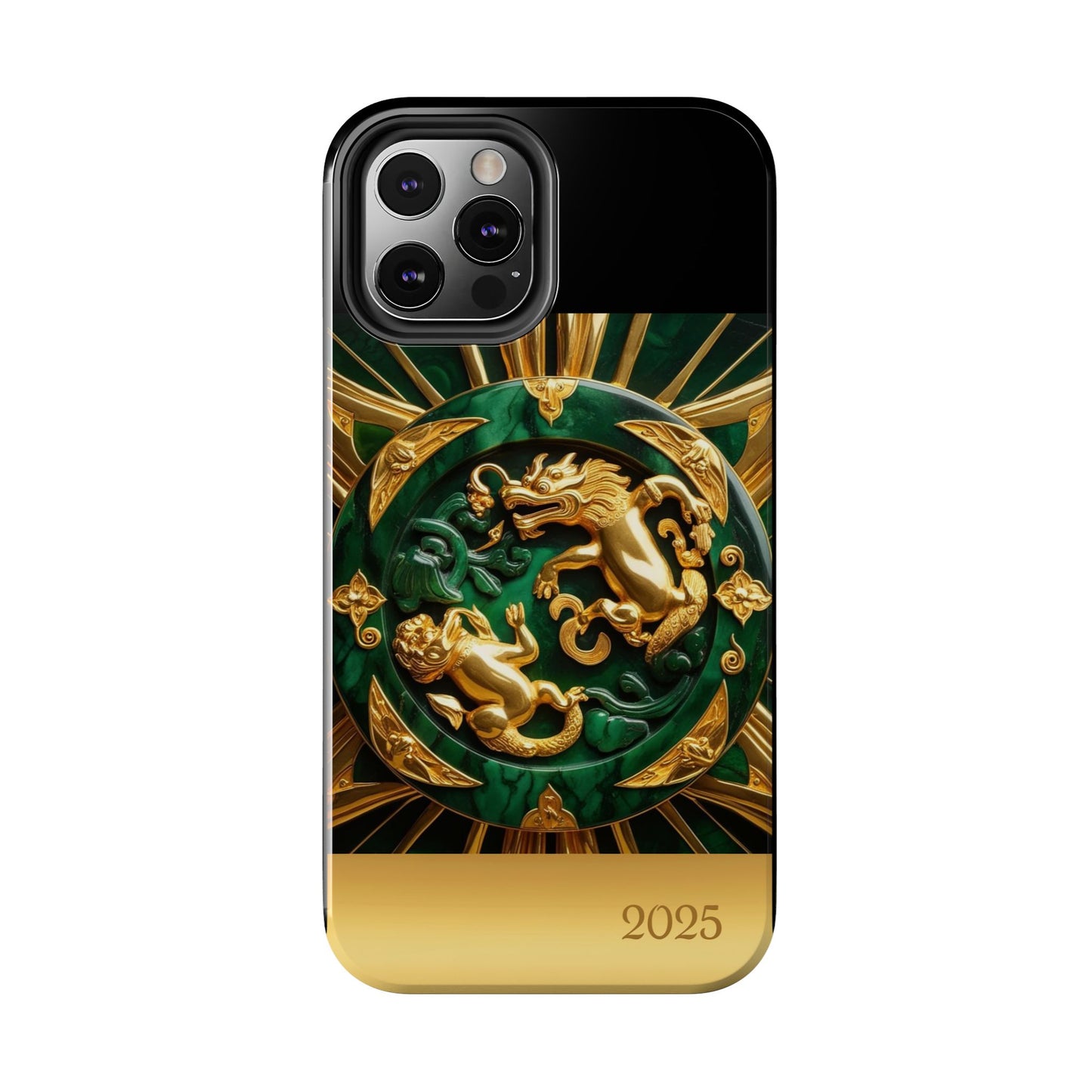 Luxurious Zodiac Phone Case, Tough Phone Cover, 2025 Design, Fierce Animal Motif, Unique Gift for Astrology Lovers