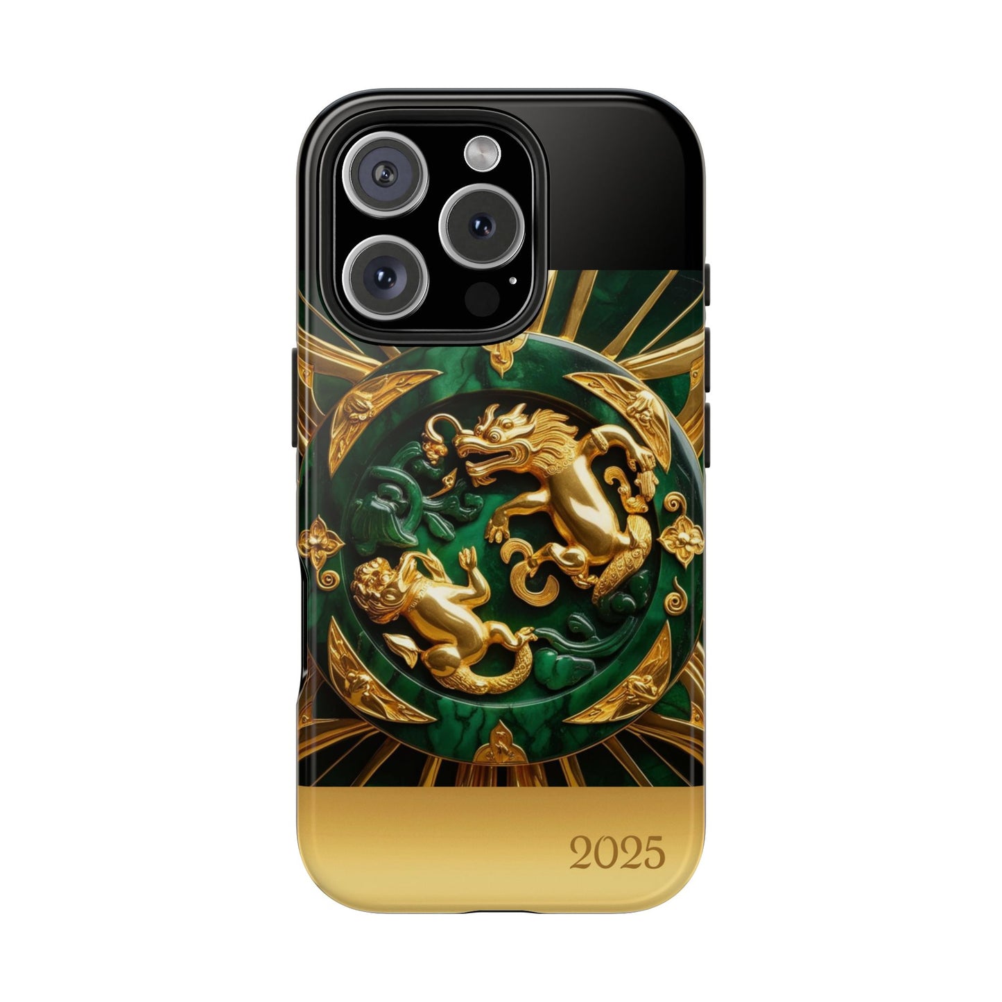 Luxurious Zodiac Phone Case, Tough Phone Cover, 2025 Design, Fierce Animal Motif, Unique Gift for Astrology Lovers