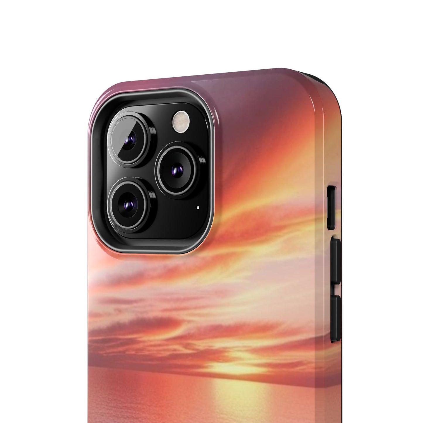 Sunset Serenity Tough Phone Cases - Durable Protection for Nature Lovers