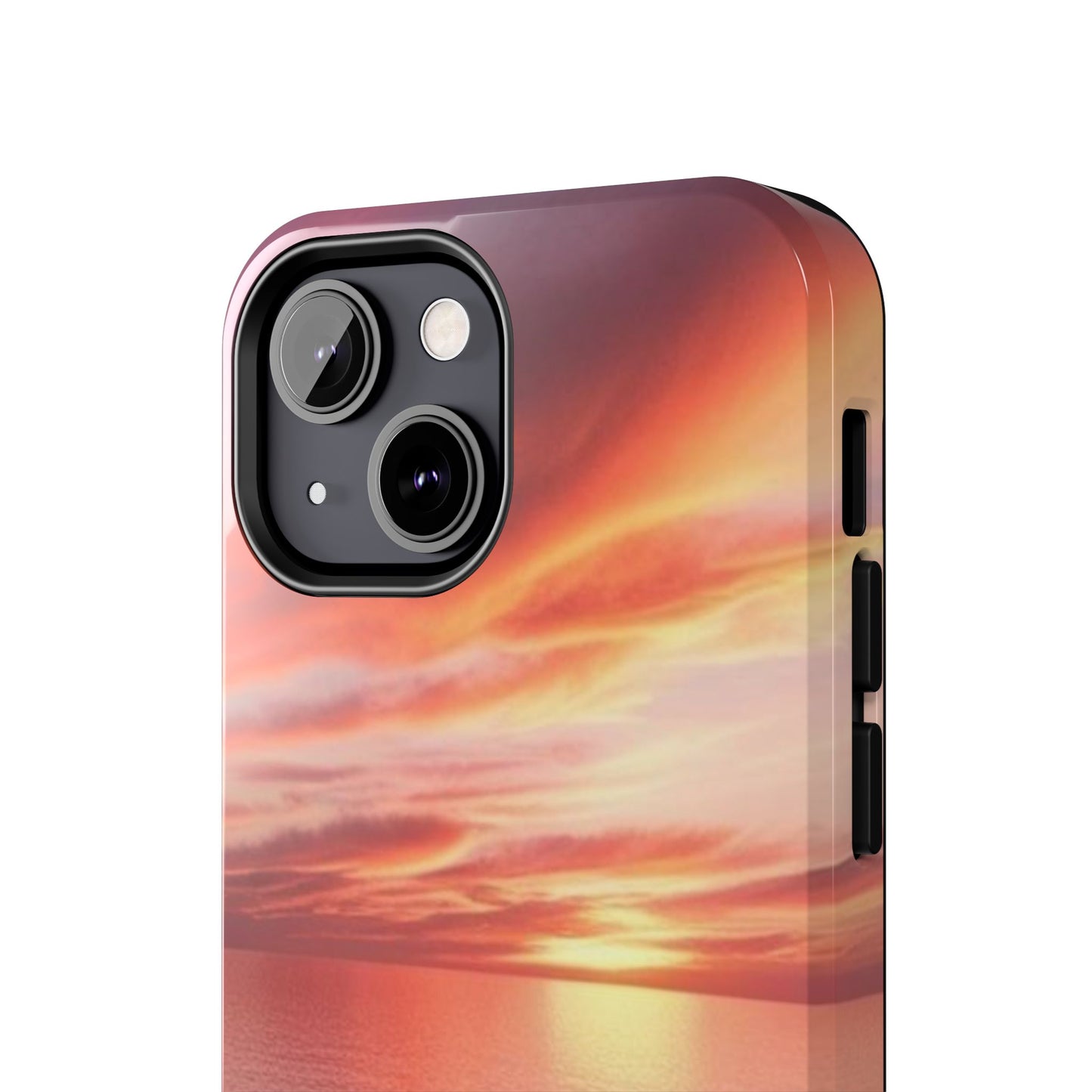 Sunset Serenity Tough Phone Cases - Durable Protection for Nature Lovers