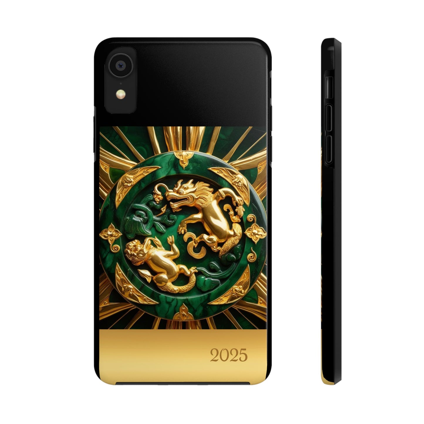 Luxurious Zodiac Phone Case, Tough Phone Cover, 2025 Design, Fierce Animal Motif, Unique Gift for Astrology Lovers
