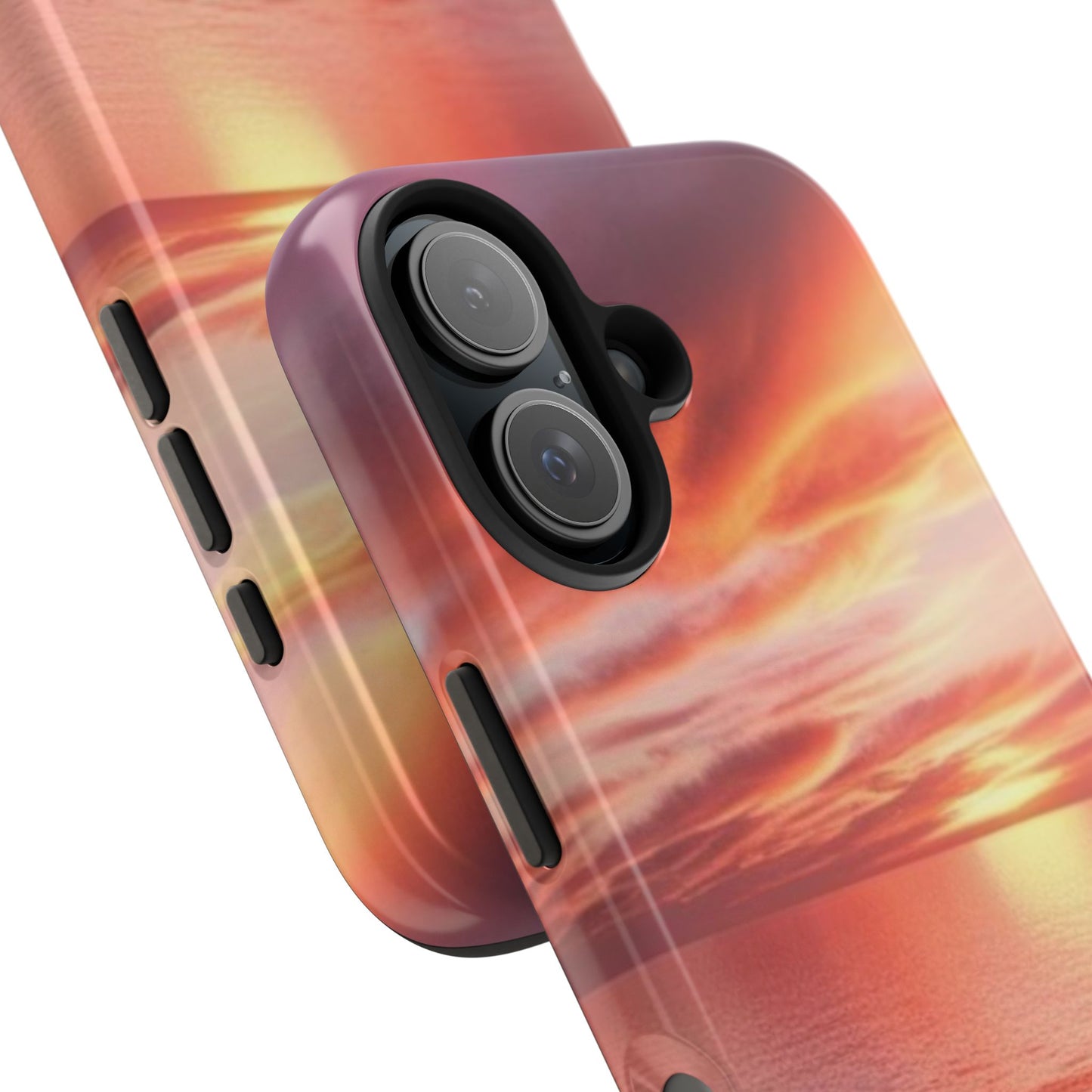 Sunset Serenity Tough Phone Cases - Durable Protection for Nature Lovers