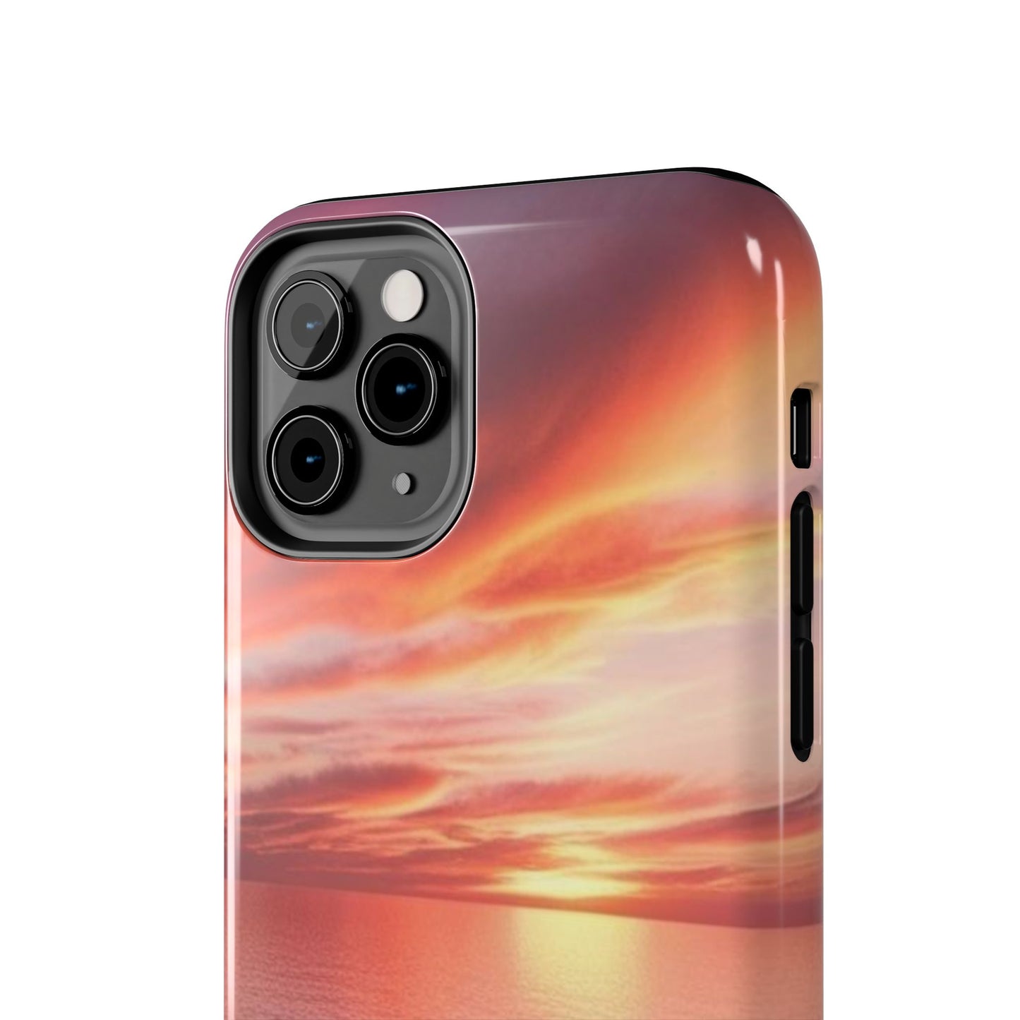 Sunset Serenity Tough Phone Cases - Durable Protection for Nature Lovers