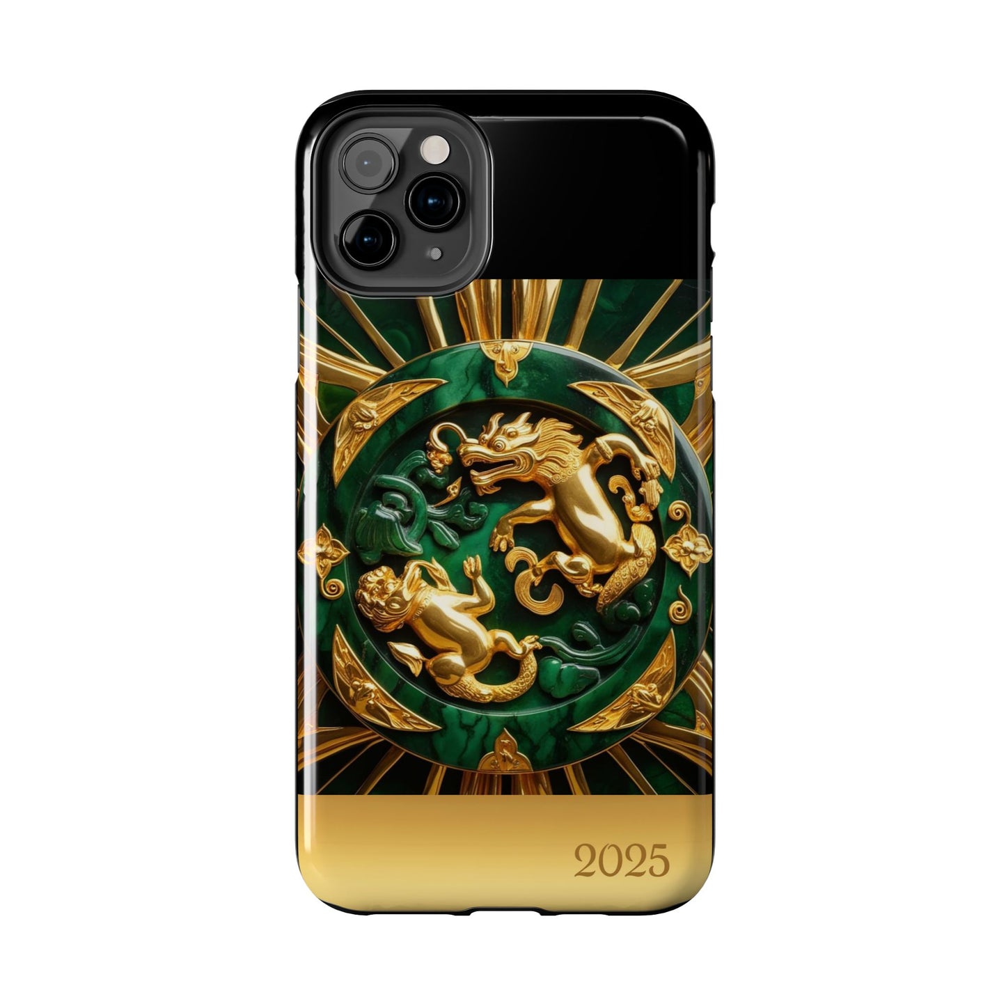 Luxurious Zodiac Phone Case, Tough Phone Cover, 2025 Design, Fierce Animal Motif, Unique Gift for Astrology Lovers