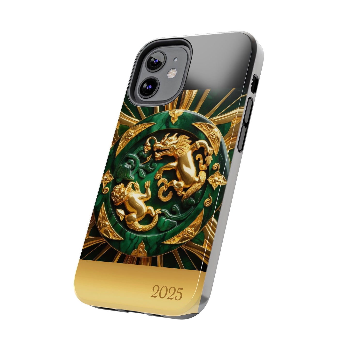 Luxurious Zodiac Phone Case, Tough Phone Cover, 2025 Design, Fierce Animal Motif, Unique Gift for Astrology Lovers