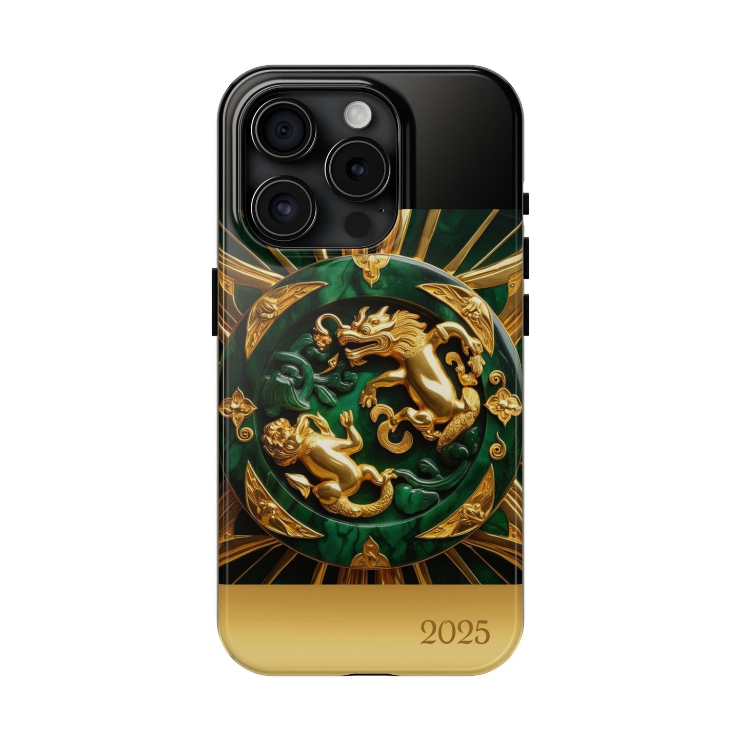 Luxurious Zodiac Phone Case, Tough Phone Cover, 2025 Design, Fierce Animal Motif, Unique Gift for Astrology Lovers