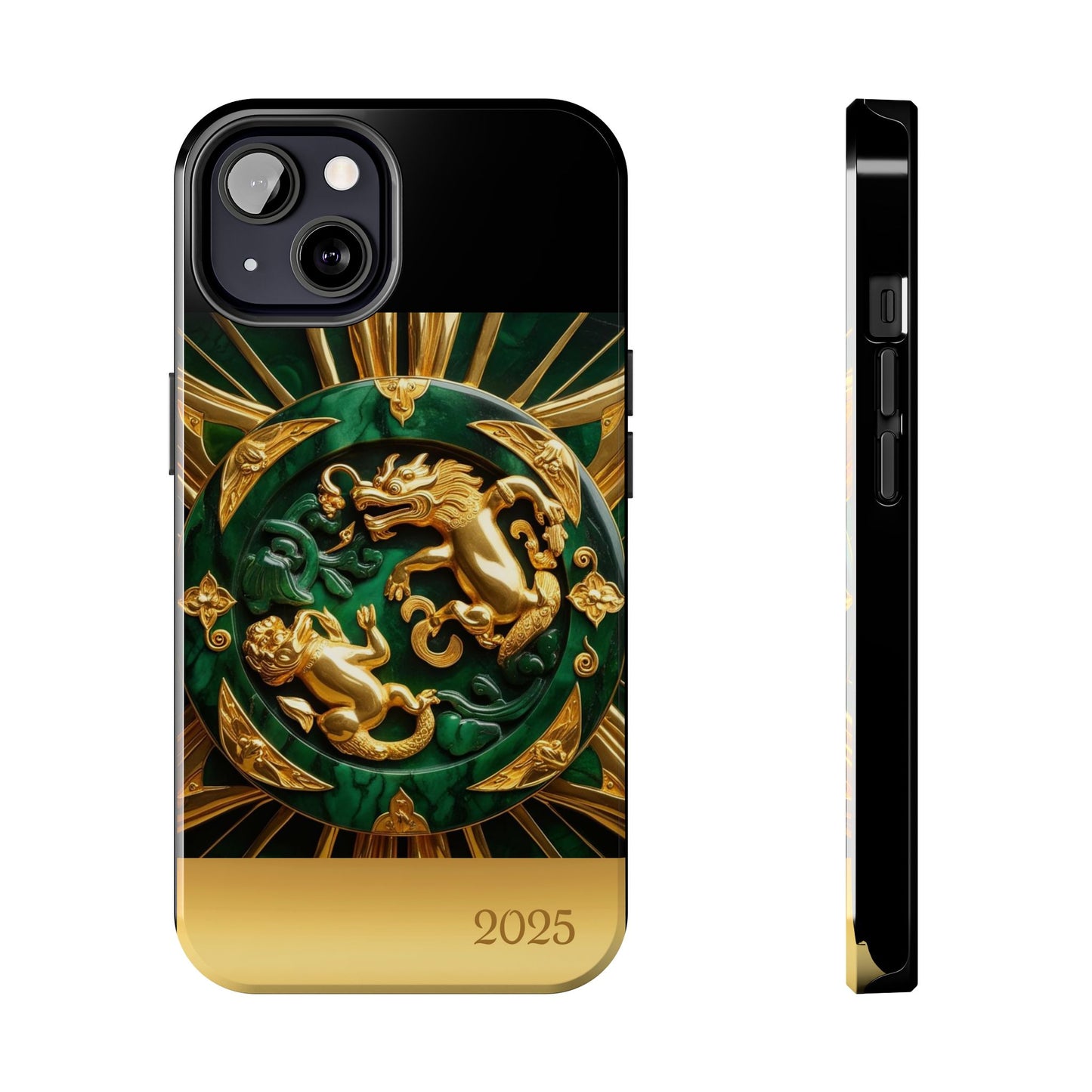 Luxurious Zodiac Phone Case, Tough Phone Cover, 2025 Design, Fierce Animal Motif, Unique Gift for Astrology Lovers