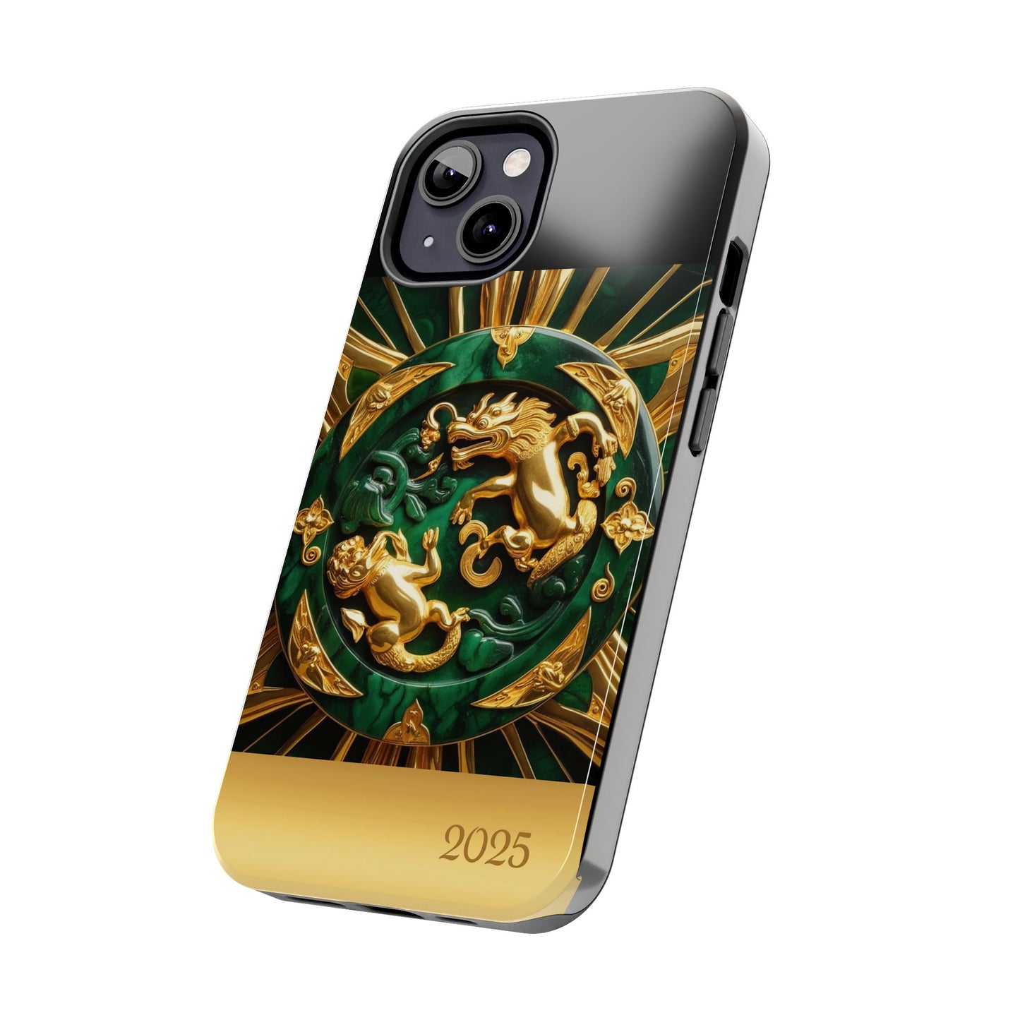 Luxurious Zodiac Phone Case, Tough Phone Cover, 2025 Design, Fierce Animal Motif, Unique Gift for Astrology Lovers
