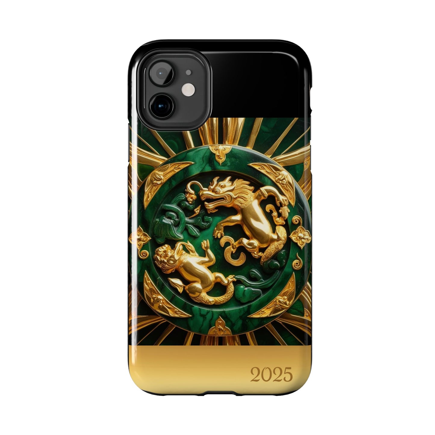 Luxurious Zodiac Phone Case, Tough Phone Cover, 2025 Design, Fierce Animal Motif, Unique Gift for Astrology Lovers