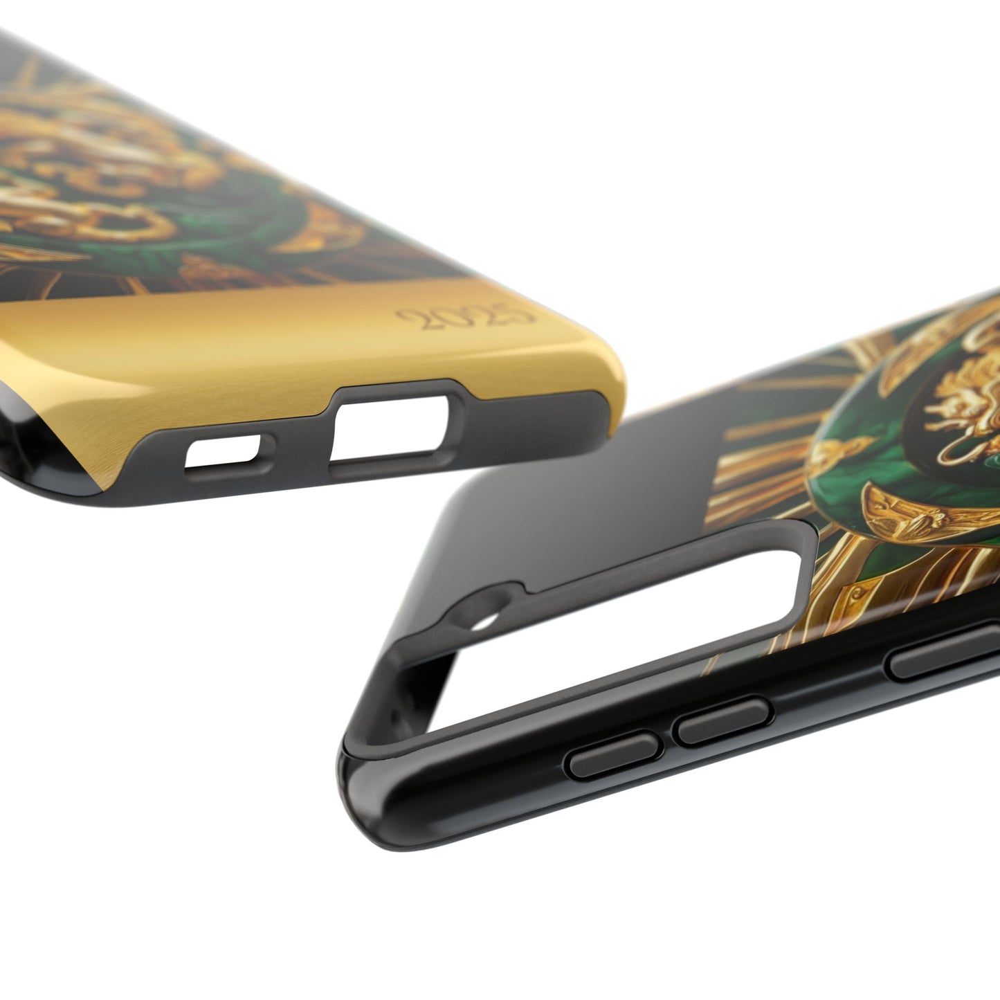 Luxurious Zodiac Phone Case, Tough Phone Cover, 2025 Design, Fierce Animal Motif, Unique Gift for Astrology Lovers