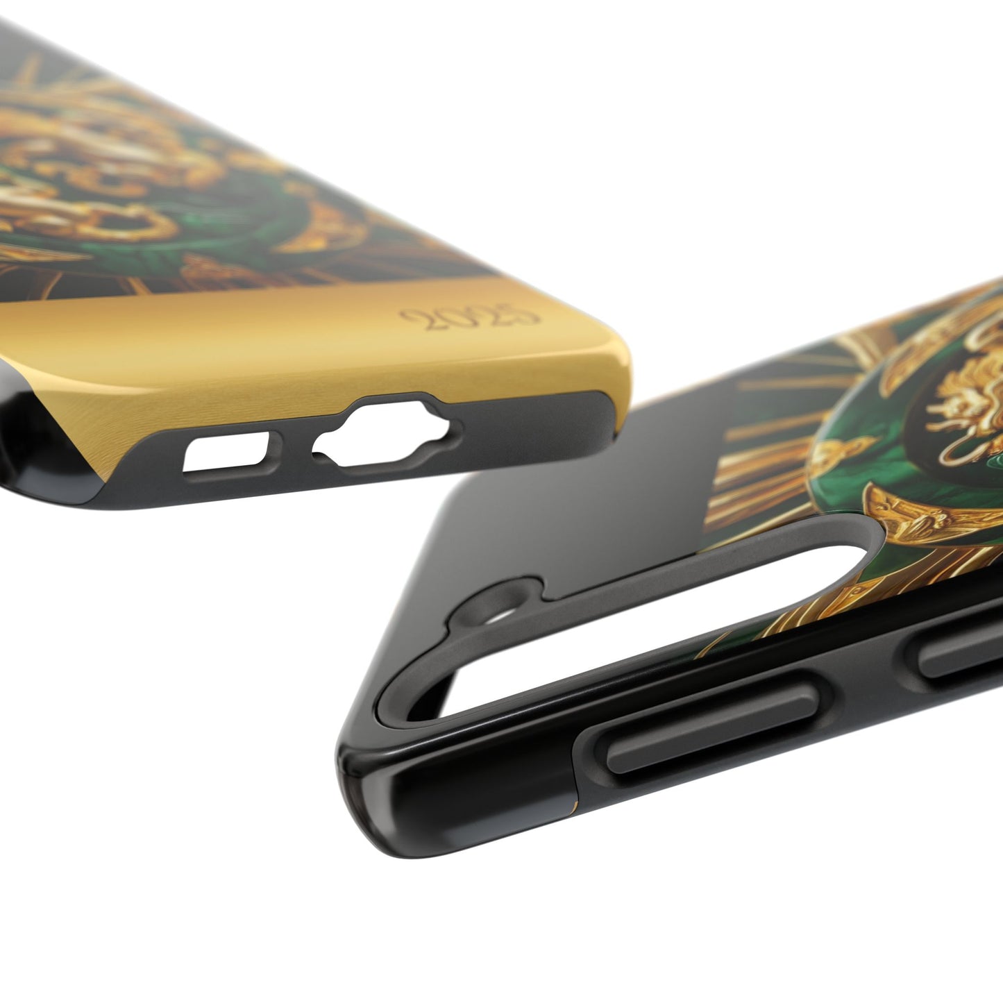 Luxurious Zodiac Phone Case, Tough Phone Cover, 2025 Design, Fierce Animal Motif, Unique Gift for Astrology Lovers