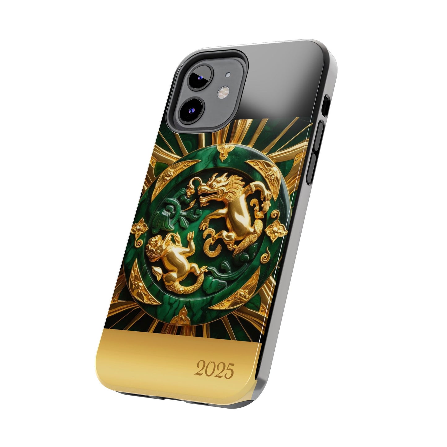 Luxurious Zodiac Phone Case, Tough Phone Cover, 2025 Design, Fierce Animal Motif, Unique Gift for Astrology Lovers