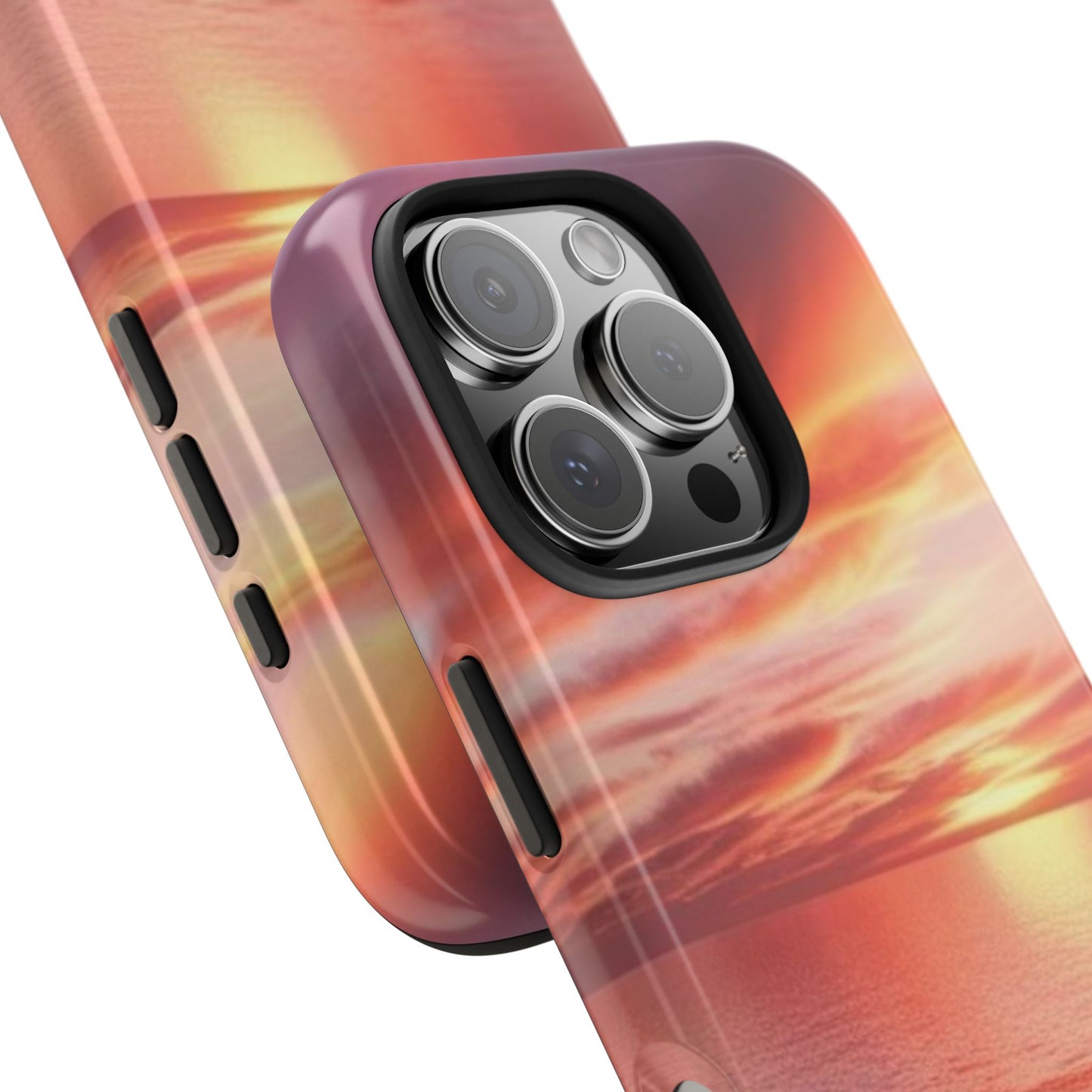 Sunset Serenity Tough Phone Cases - Durable Protection for Nature Lovers